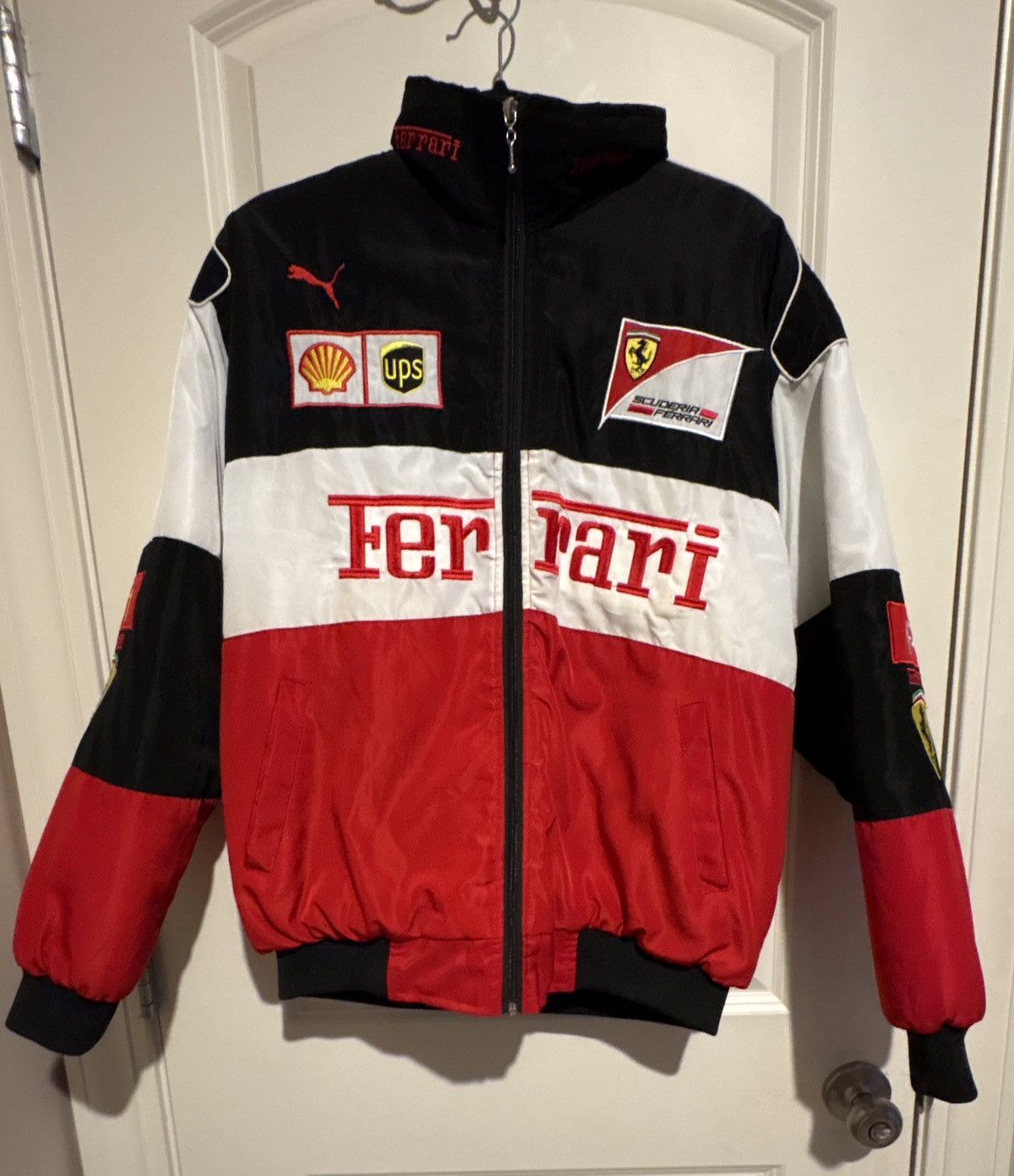 Ferrari Racing bomber Jacket