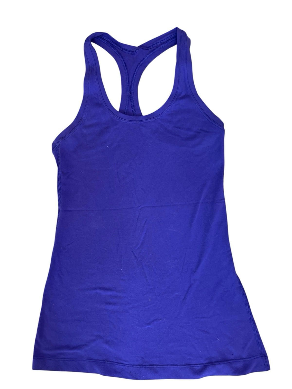 Designer Lululemon Cool Racerback POWER PURPLE Small Size S / US 4 / IT 40 - 2 Thumbnail