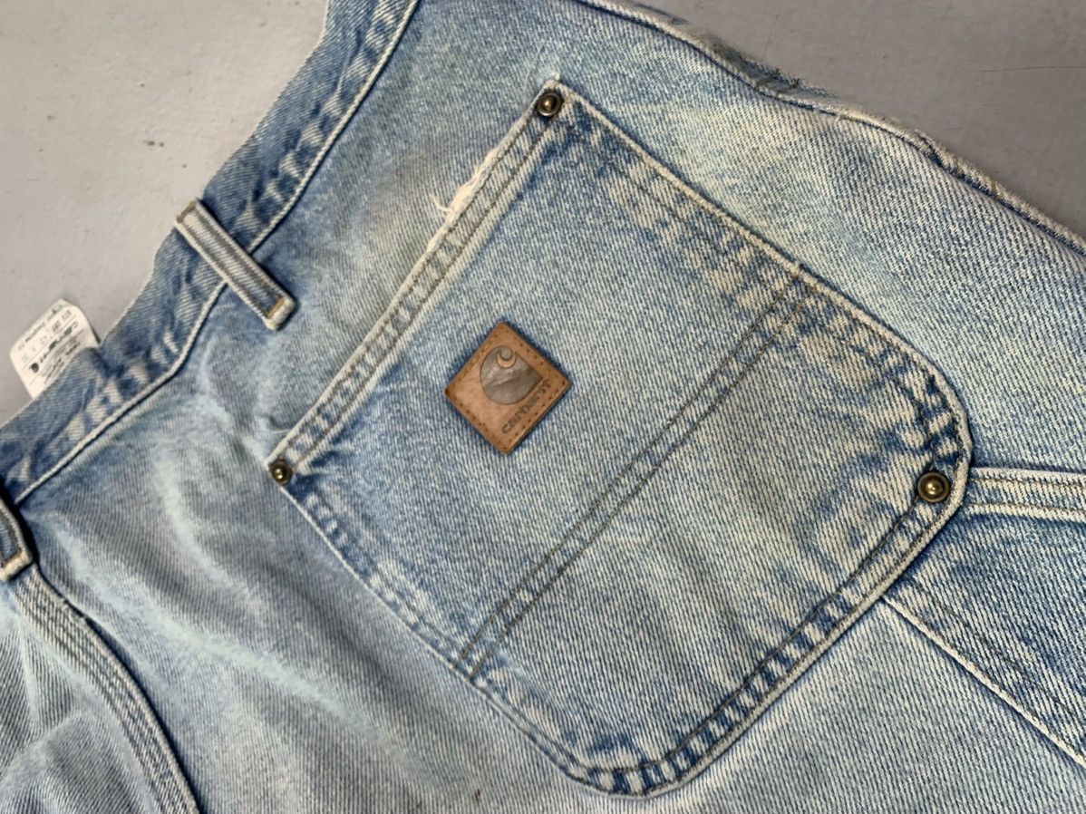 Carhartt Vintage Carhartt B136 dst double knee denim Size US 40 / EU 56 - 8 Thumbnail