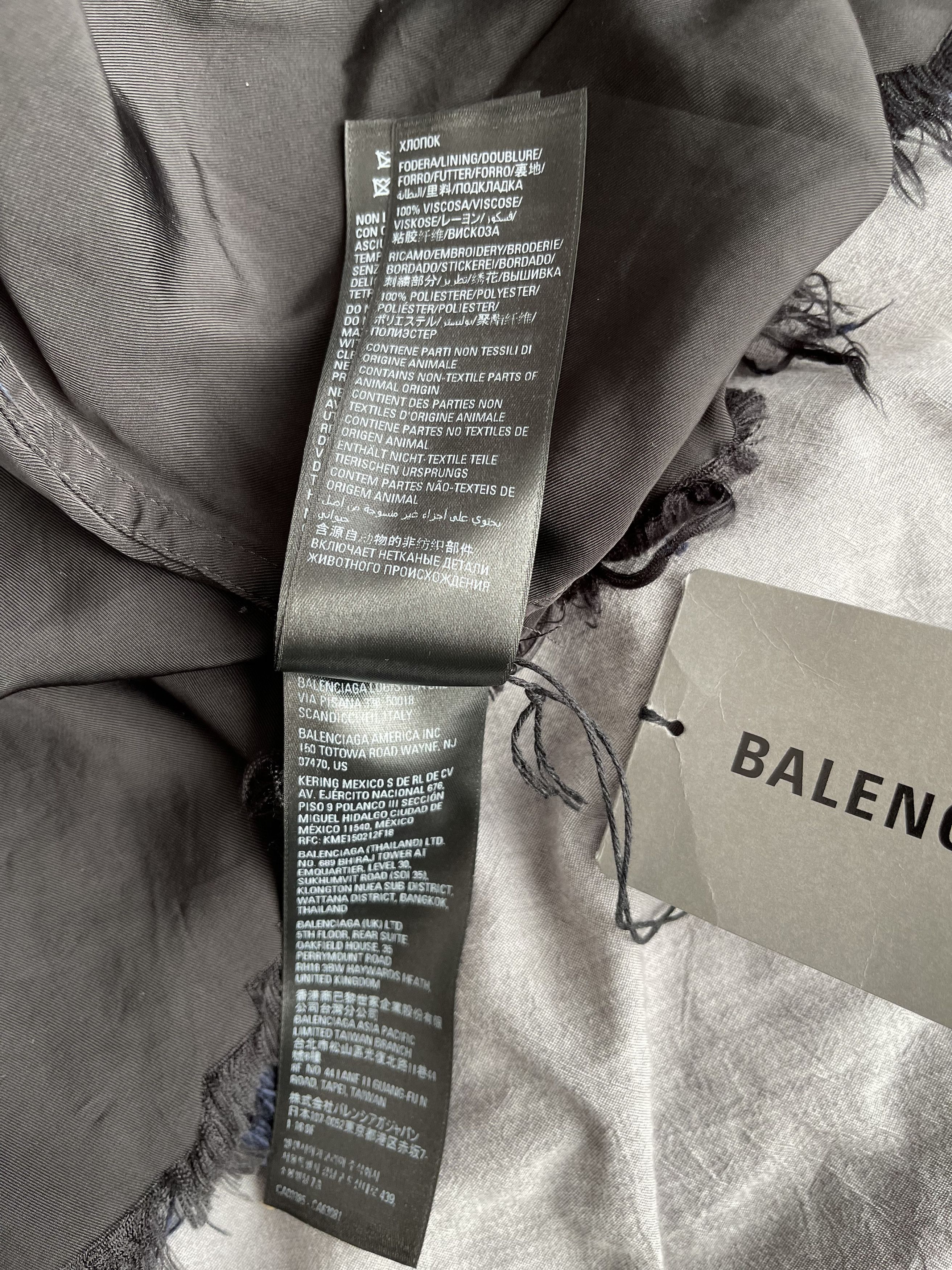 Balenciaga Destroyed Flannel Check Shirt Jacket - Size 3 Size US L / EU 52-54 / 3 - 17 Thumbnail