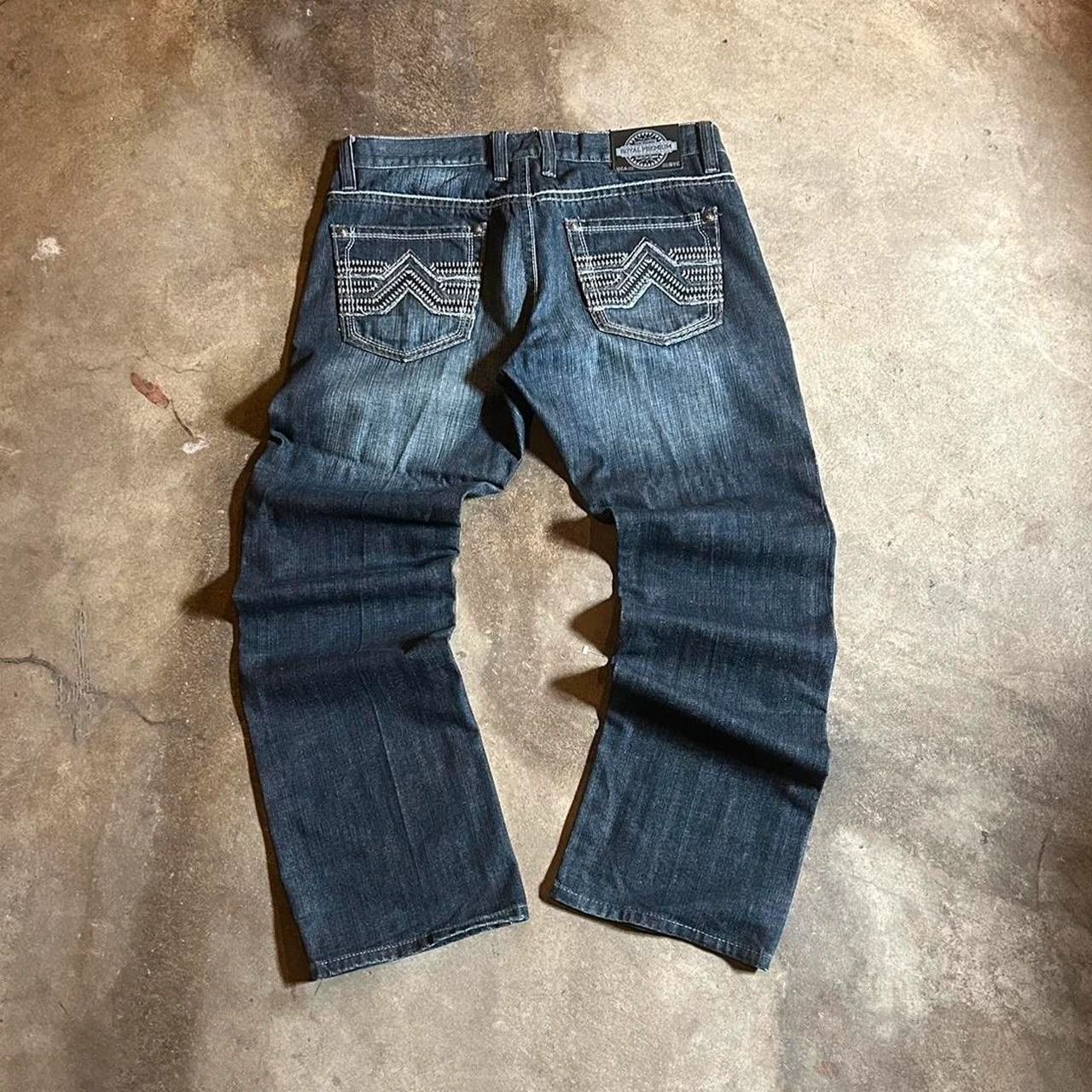 Other Vintage dark washed royal premium jeans Size US 34 / EU 50 - 2 Thumbnail