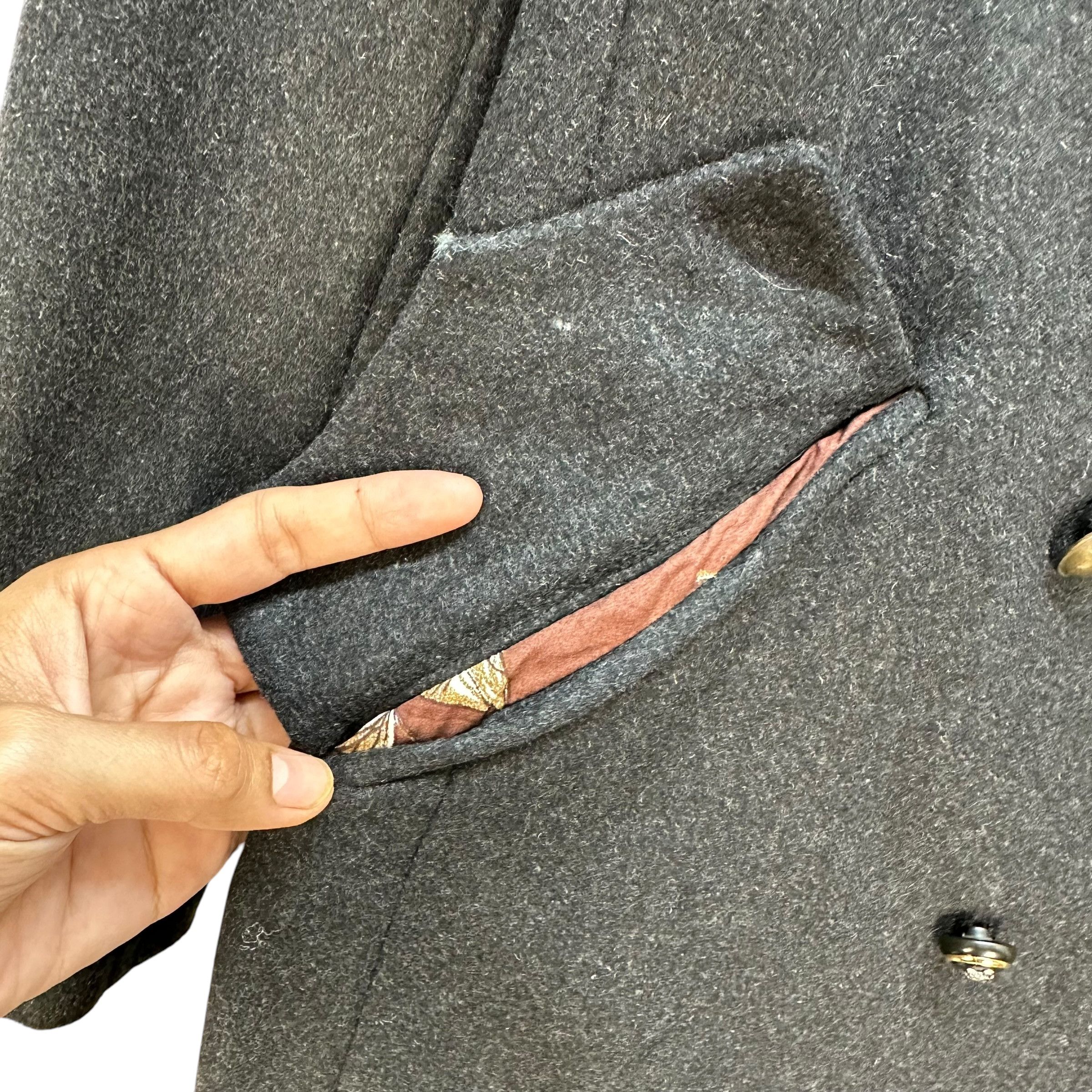 Parasuco PARASUCO CULT C12B Double Breast Long Coat #A65-1557 Size M / US 6-8 / IT 42-44 - 5 Thumbnail
