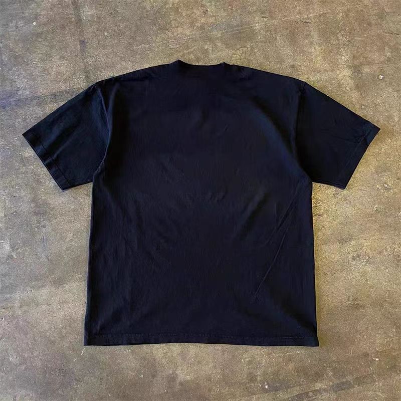 Japanese Brand × Vintage Black casual loose retro beach chair print tee Size US M / EU 48-50 / 2 - 2 Thumbnail