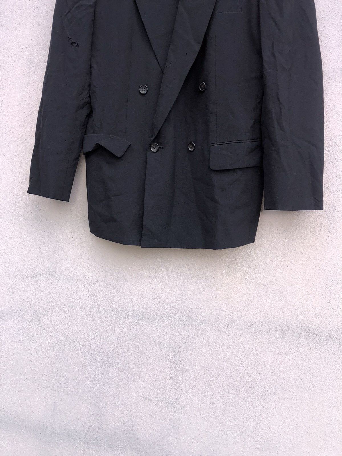 Comme des Garcons Comme des Garçons Distressed Blazer Jacket Size 40R - 6 Thumbnail