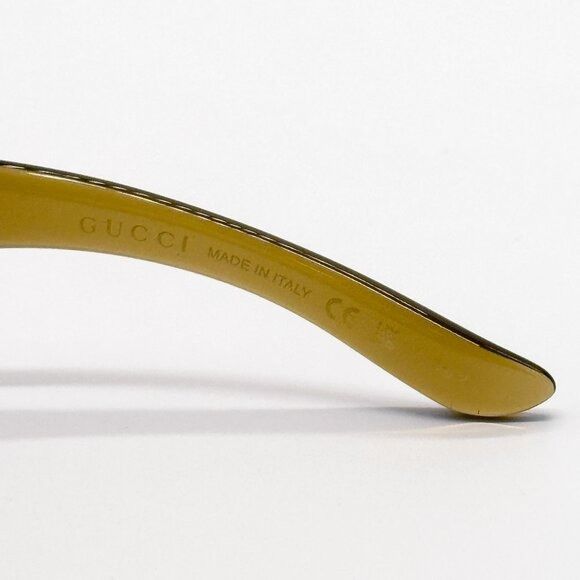 Gucci NEW GUCCI SUNGLASSES GG1492S 003 BROWN/GREEN UNISEX EYEWEAR Size ONE SIZE - 7 Thumbnail