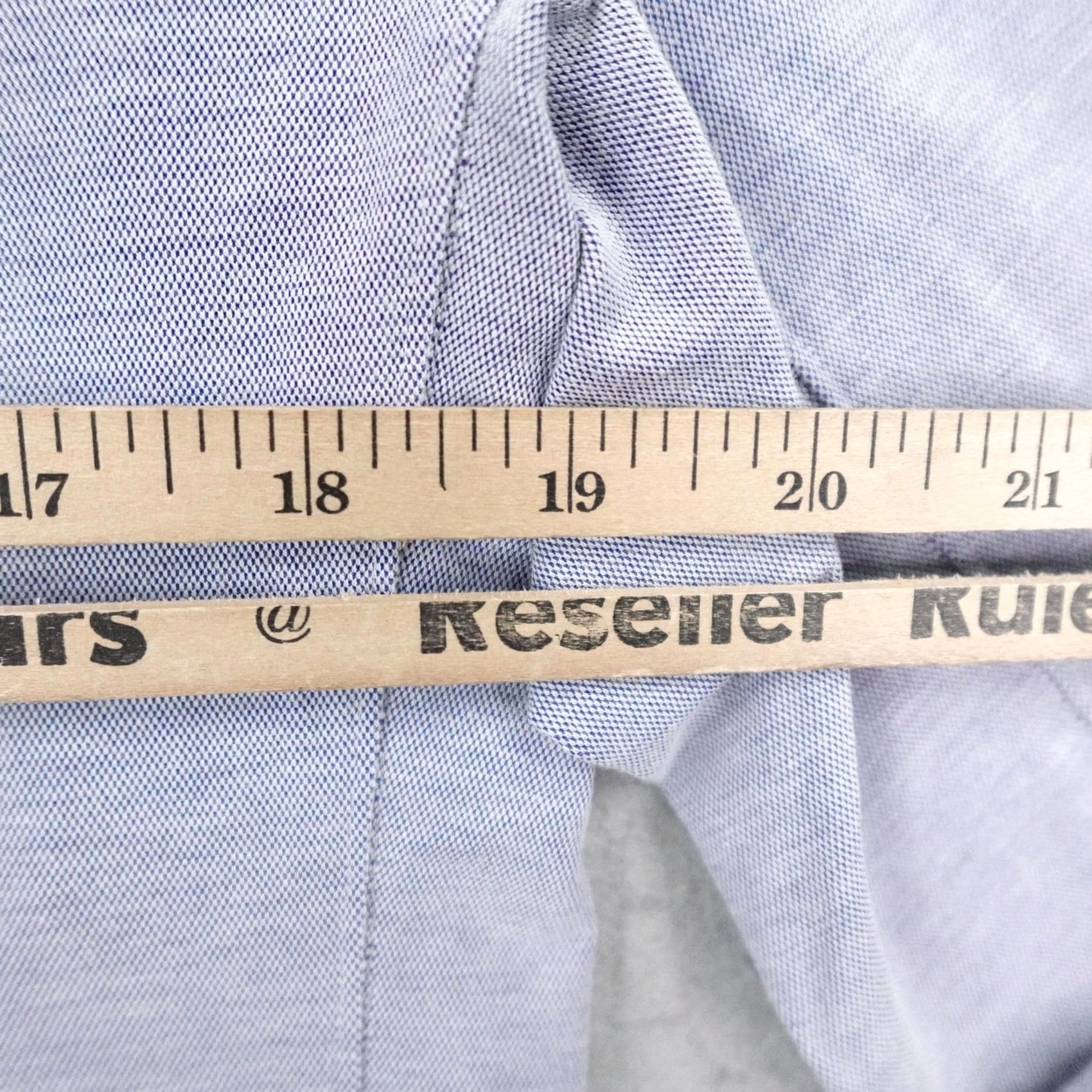 Lululemon Lululemon Shirt Mens Medium Blue Commission Long Sleeve Button-Up Performance Size US M / EU 48-50 / 2 - 5 Thumbnail