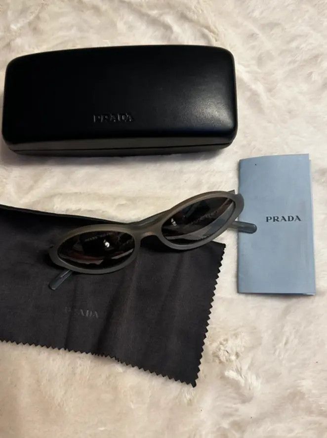 PRADA Sunglasses Flame 2004 Star Sport Metal Shield Wrap