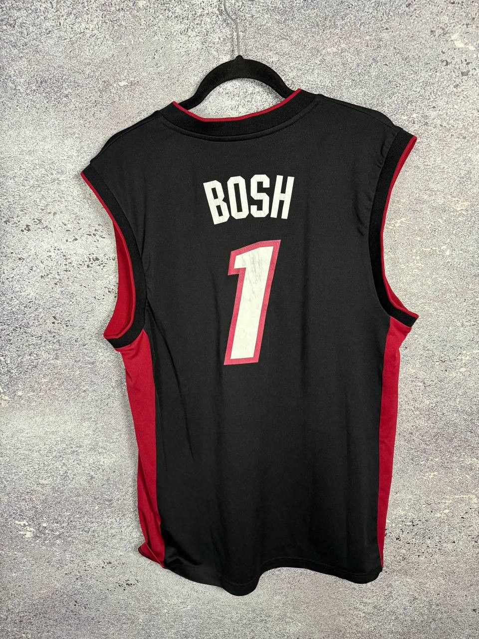 Adidas BOSH Vintage Miami Heat Adidas NBA Jersey Medium Size US M / EU 48-50 / 2 - 2 Thumbnail