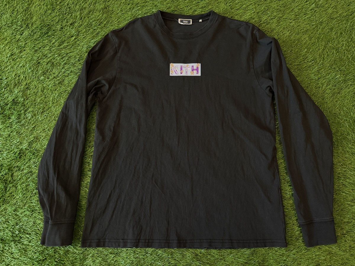 Kith Kith Superwaxx Classic Graphic Box Logo L/S Crewneck T-Shirt Size US M / EU 48-50 / 2 - 1 Thumbnail