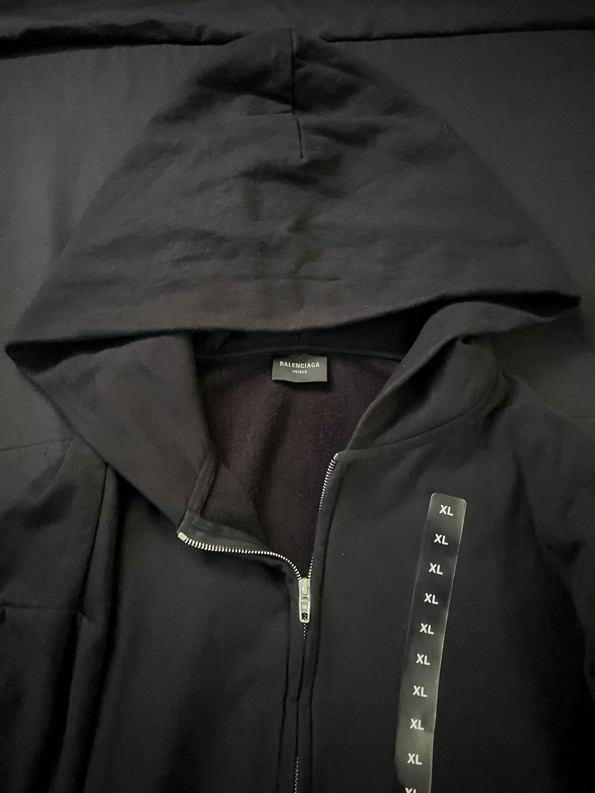 Balenciaga Balenciaga XL Size Tag Hoodie Size US XXS / EU 40 - 3 Thumbnail