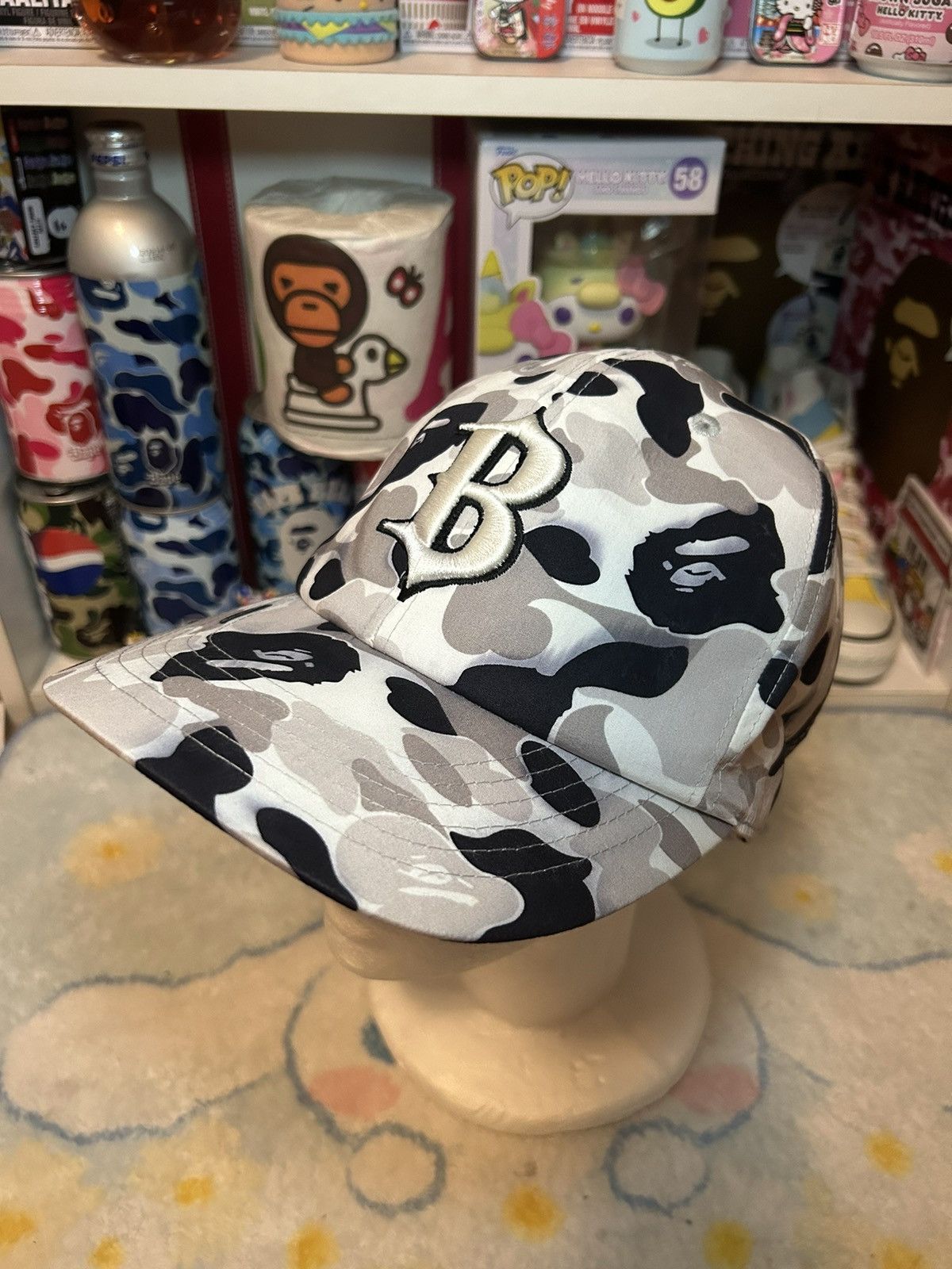 Bape × Nigo BAPE Black Camo Cap Size M Size 32 - 2 Thumbnail