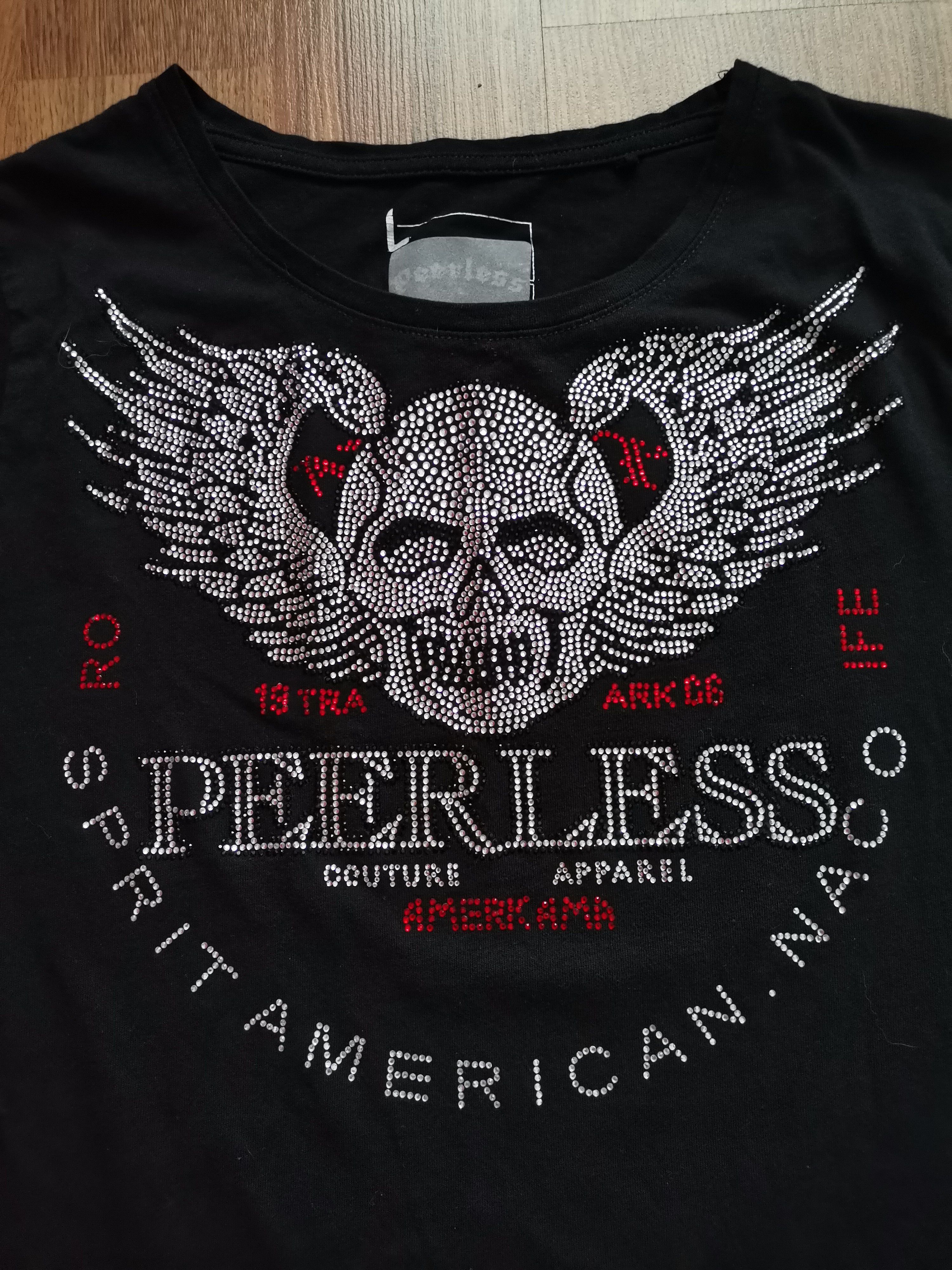 Other Peerless Women's Studded Skull Tee Size L / US 10 / IT 46 - 2 Thumbnail