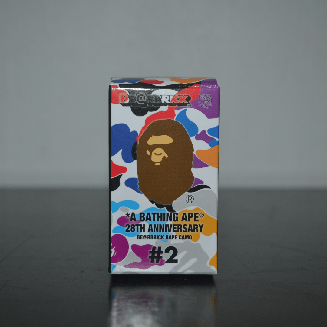 Bape (NEW) 28th Anniversary Bearbrick Bape Camo #2 Series | Grailed