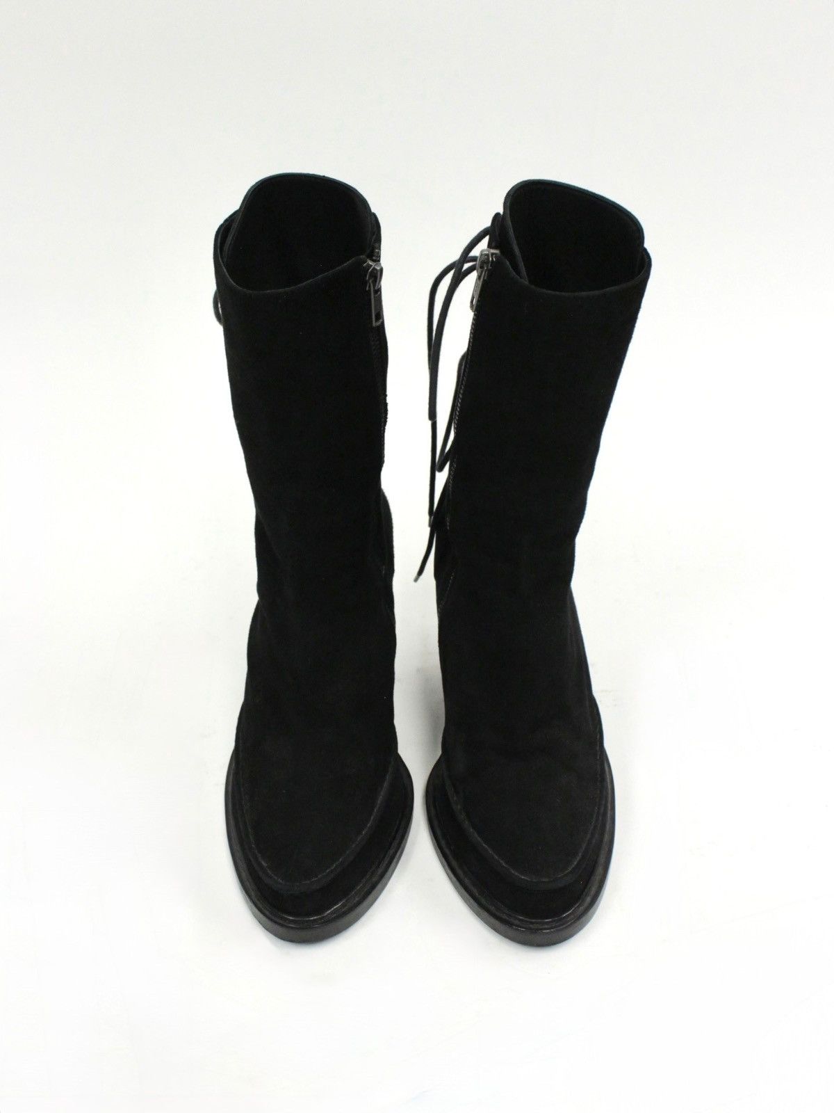 Ann Demeulemeester F/W10 Ann Demeulemeester Lace-Up Wedge Suede Boots Size US 9 / IT 39 - 5 Thumbnail