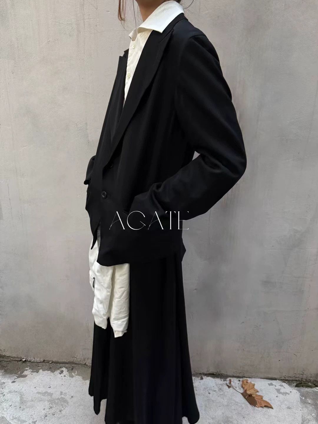 Yohji Yamamoto Yohji Yamamoto 2-in-1 Detachable White Shirt Suit Size US S / EU 44-46 / 1 - 1 Thumbnail