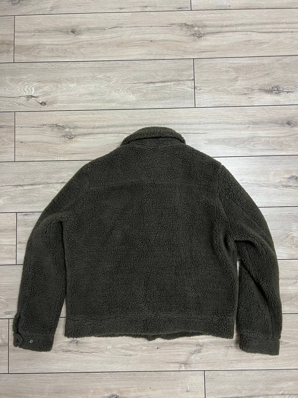 Allsaints Allsaints Bevin Sherpa Trucker Jacket Khaki Shirt 2XL Teddy Size US XXL / EU 58 / 5 - 11 Thumbnail