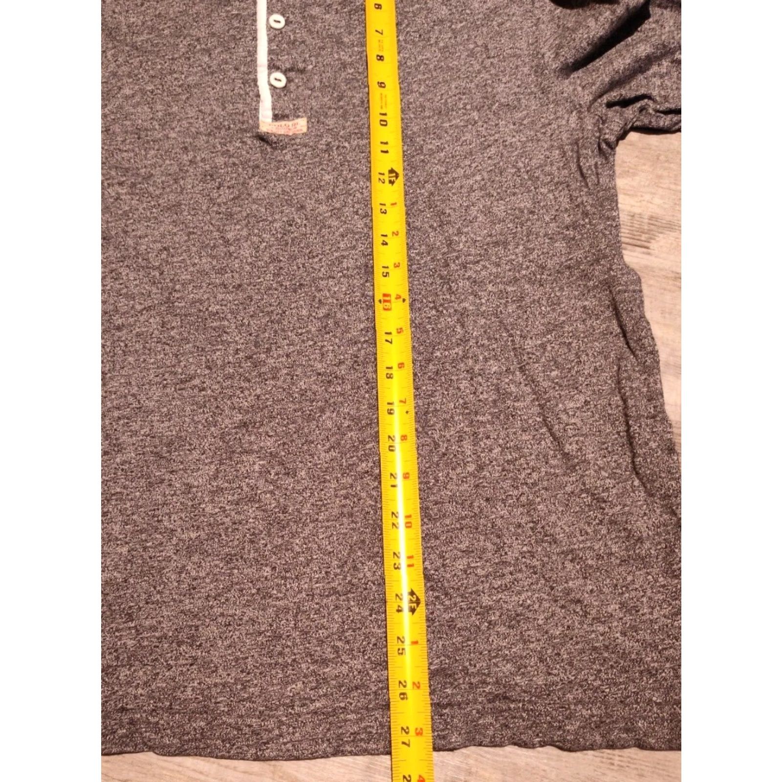 Ralph Lauren Polo Ralph Lauren Guide Shirt Men L Long Sleeve Crew Neck Heathered Gray Classic Size US L / EU 52-54 / 3 - 7 Thumbnail
