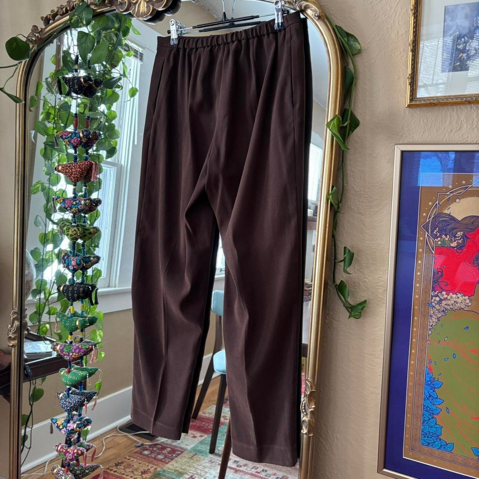 Harve Benard Vintage Harvé Benard by Benard Hoitzman Brown Trousers 8P Size 30" / US 8 / IT 44 - 5 Thumbnail