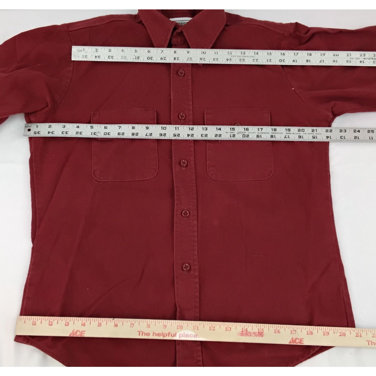 FiveBrother Five Brothers Flannel Shirt Men's 100% Cotton VTG 70's UNION Size US M / EU 48-50 / 2 - 10 Thumbnail