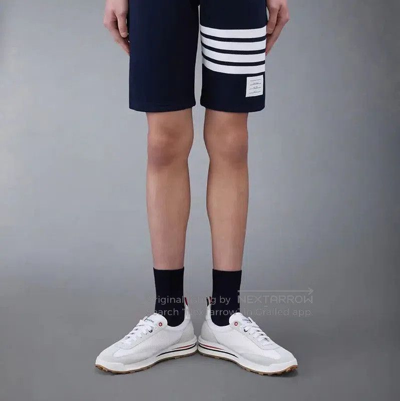 Thom Browne Thom Browne Navy Cotton Women's Shorts . Size 23" - 6 Thumbnail