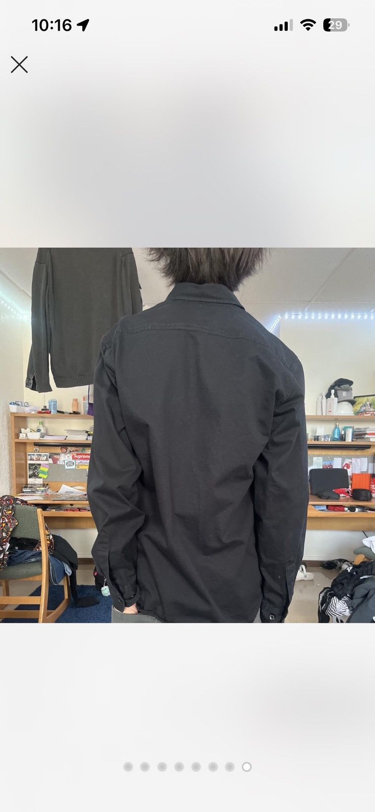 Supreme Supreme Black Flannel Shirt Size US M / EU 48-50 / 2 - 6 Thumbnail
