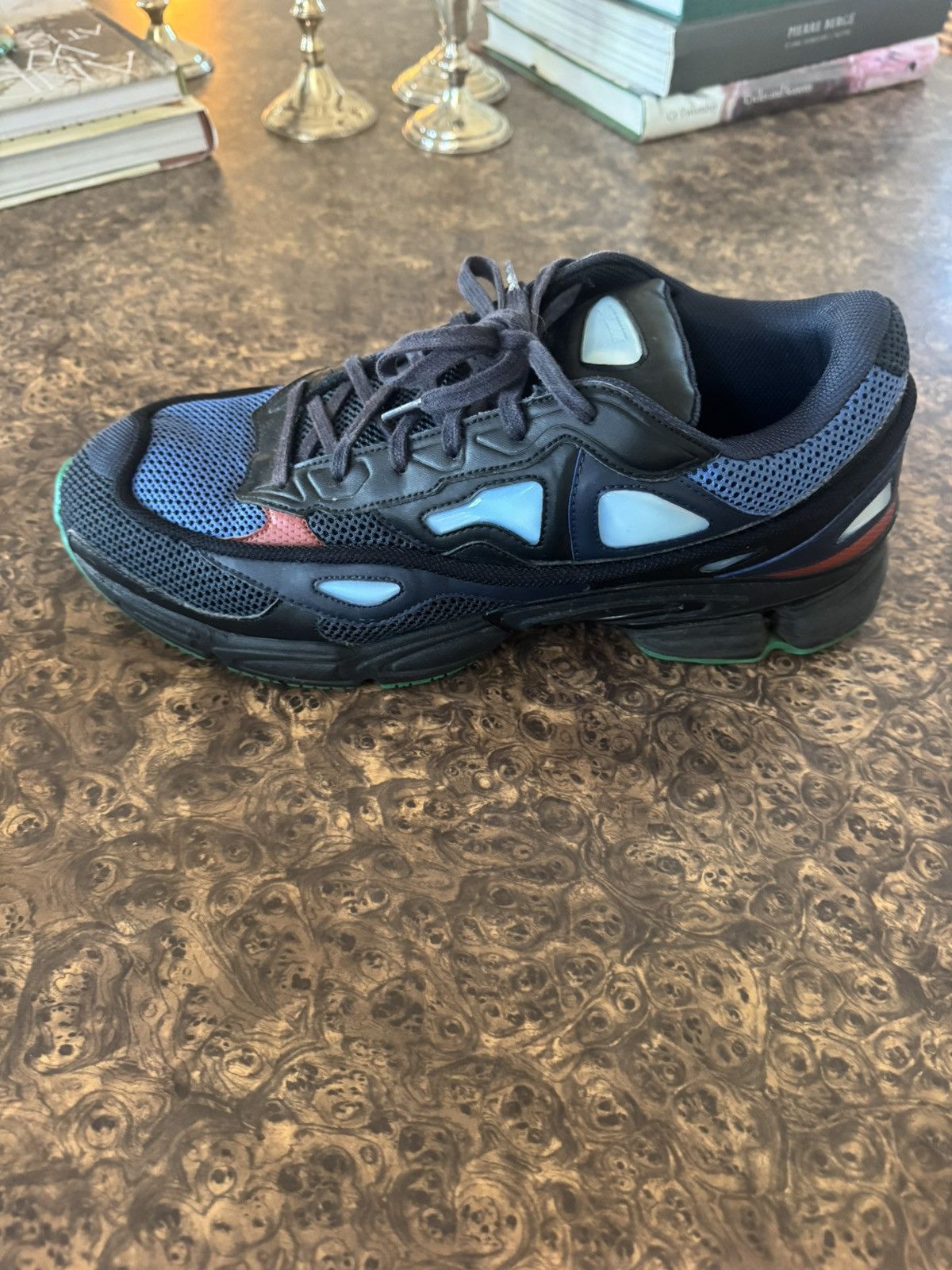Adidas × Raf Simons Ozweego Night Marine Size US 12.5 / EU 45-46 - 9 Thumbnail