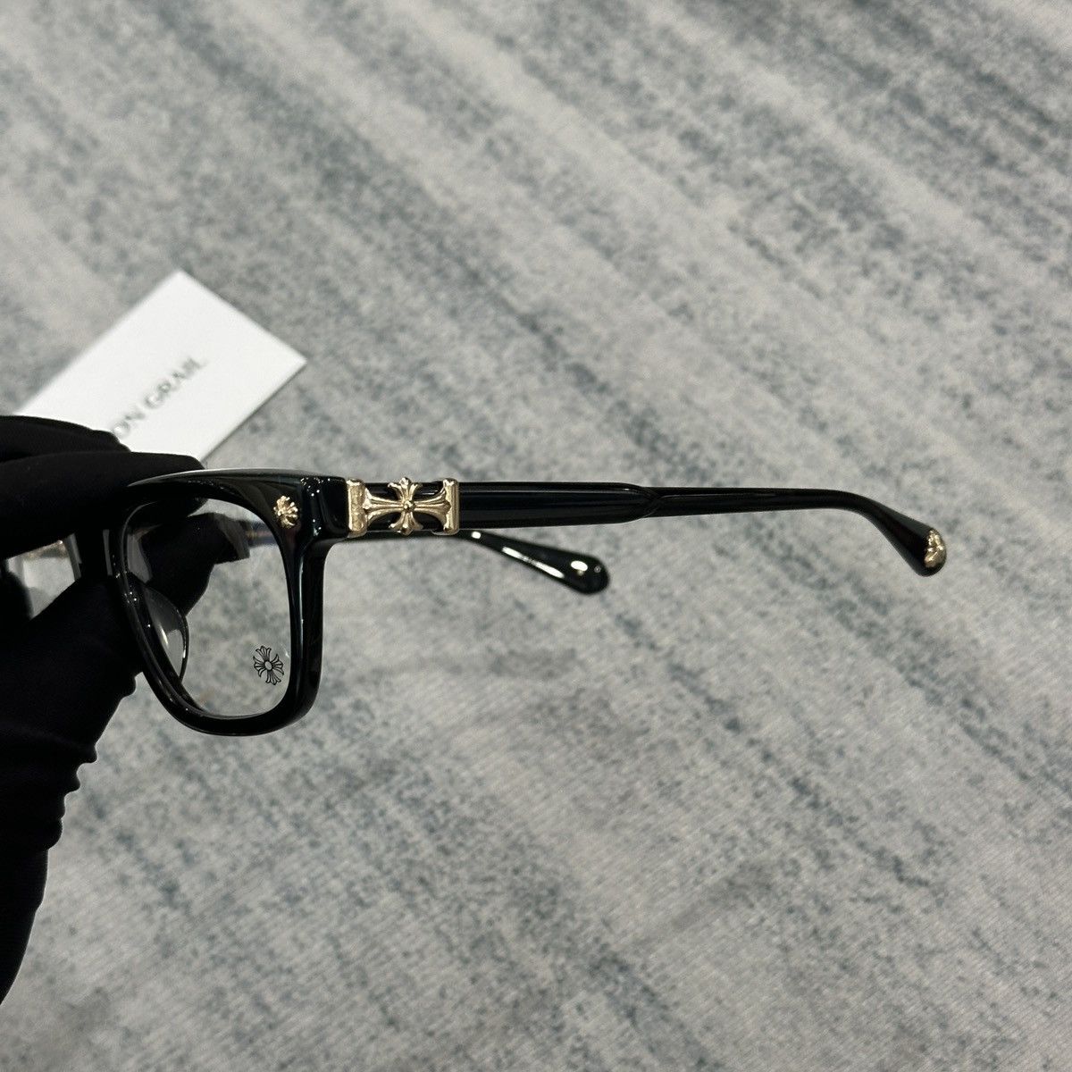 Chrome Hearts CHROME HEARTS COX UCKER BK-18KGP EYEGLASSES Size ONE SIZE - 3 Thumbnail