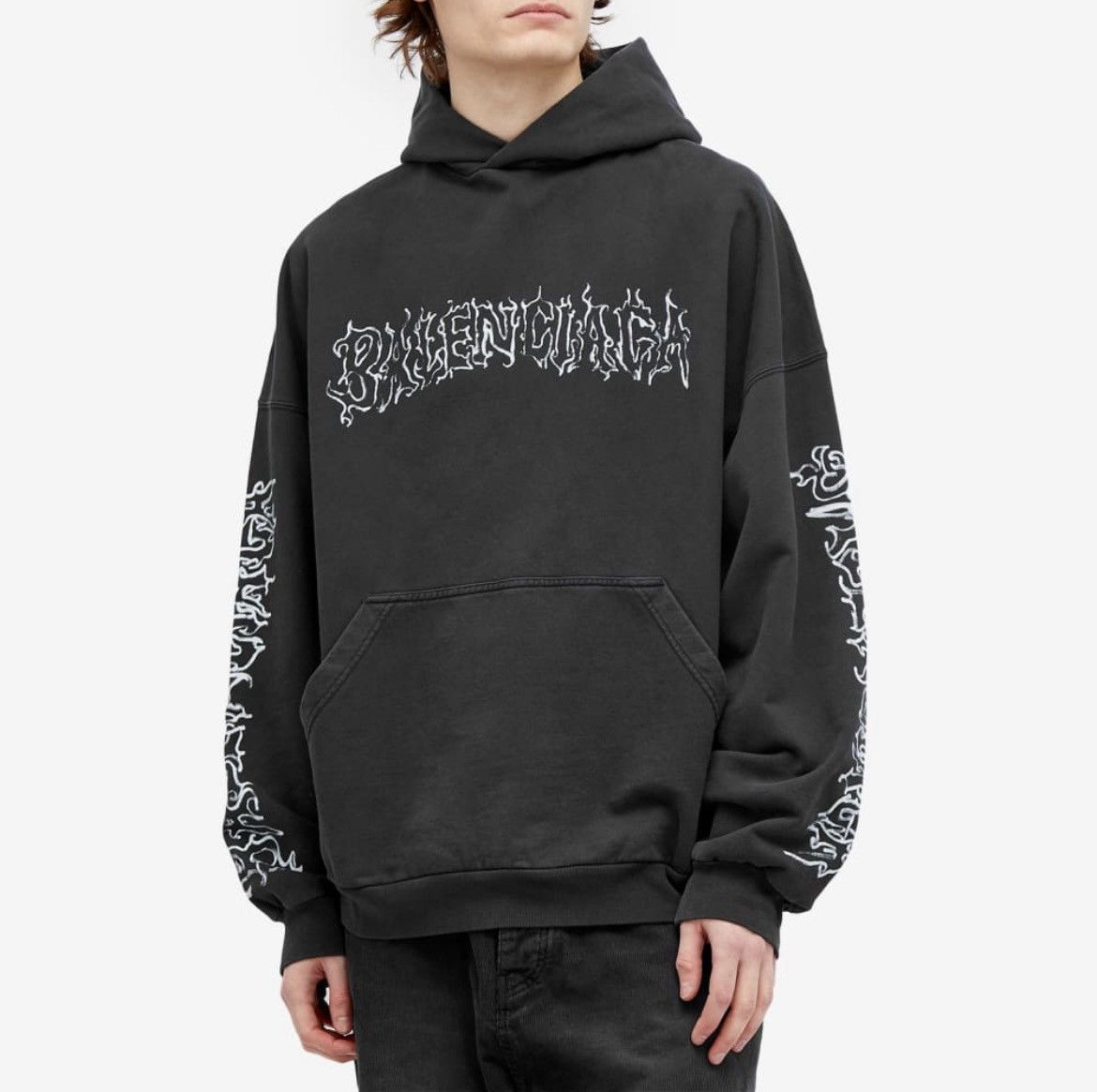 Balenciaga Balenciaga DIY Metal Outline Hoodie Size US L / EU 52-54 / 3 - 6 Thumbnail