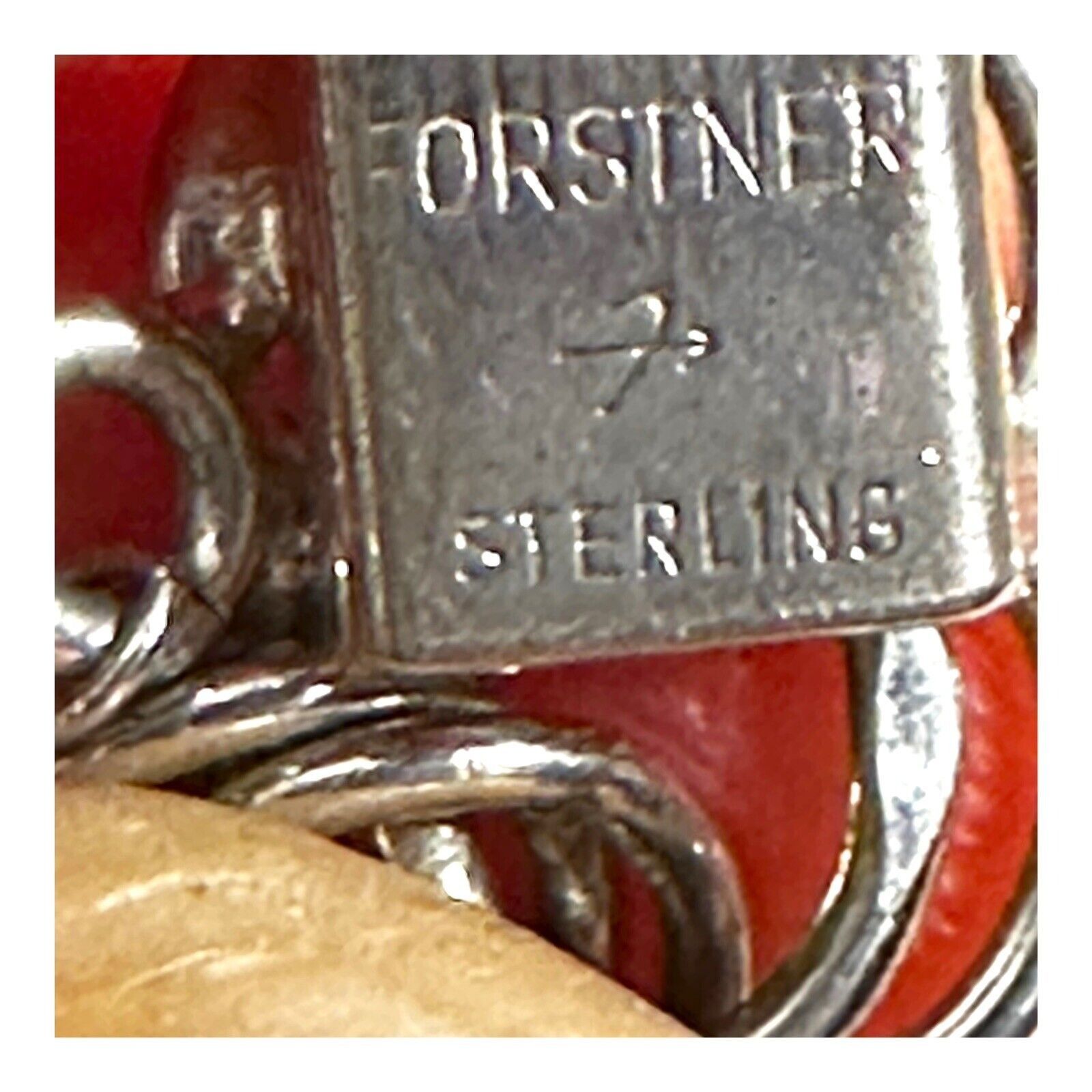 Vintage Vintage Forstner Charm Bracelet With Heart & Cross Charms An Size ONE SIZE - 21 Thumbnail