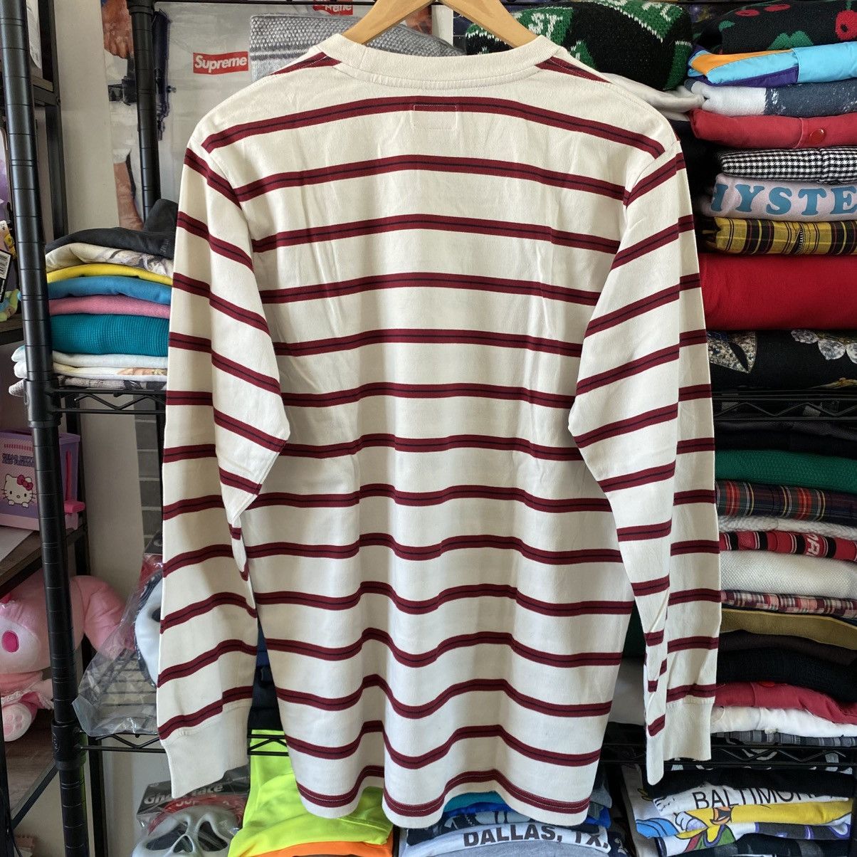 Supreme Supreme Classic Logo Longsleeve Top White 2015 Grunge Punk Size US L / EU 52-54 / 3 - 5 Thumbnail