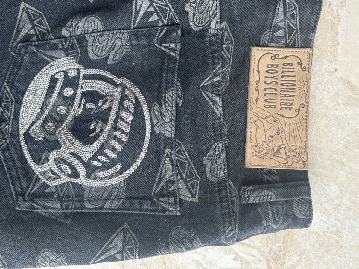 Billionaire Boys Club BILLIONAIRE BOYS CLUB DIAMOND & DOLLARS DENIM PANTS BLACK Size US 32 / EU 48 - 1 Thumbnail