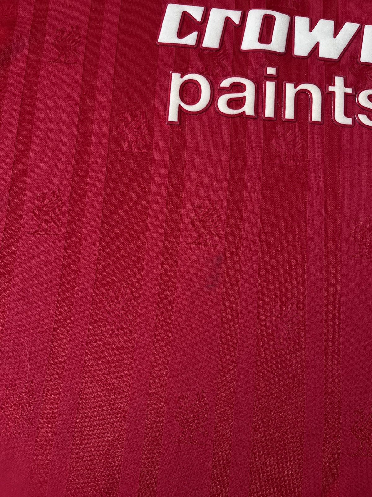 Vintage 1982-85 Liverpool F.L.C. Crown Paints shirt Jersey football Size US L / EU 52-54 / 3 - 5 Thumbnail
