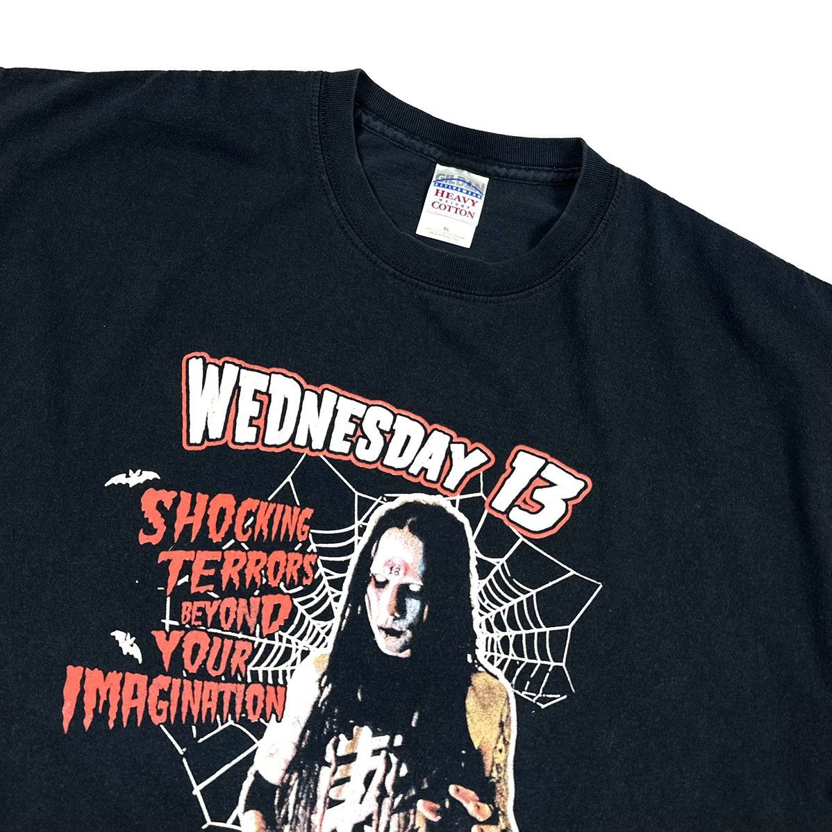 Other Vintage 00’s Wednesday 13 Horror Punk Gothic Rock T Shirt Size US XL / EU 56 / 4 - 6 Thumbnail