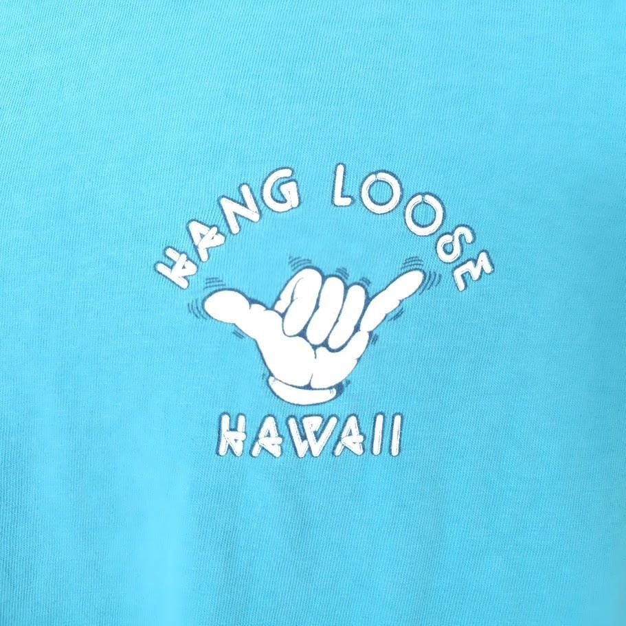 Vintage Vintage Hang Loose Hawaii T Shirt Mens Size Large Blue 80s Size US L / EU 52-54 / 3 - 3 Thumbnail