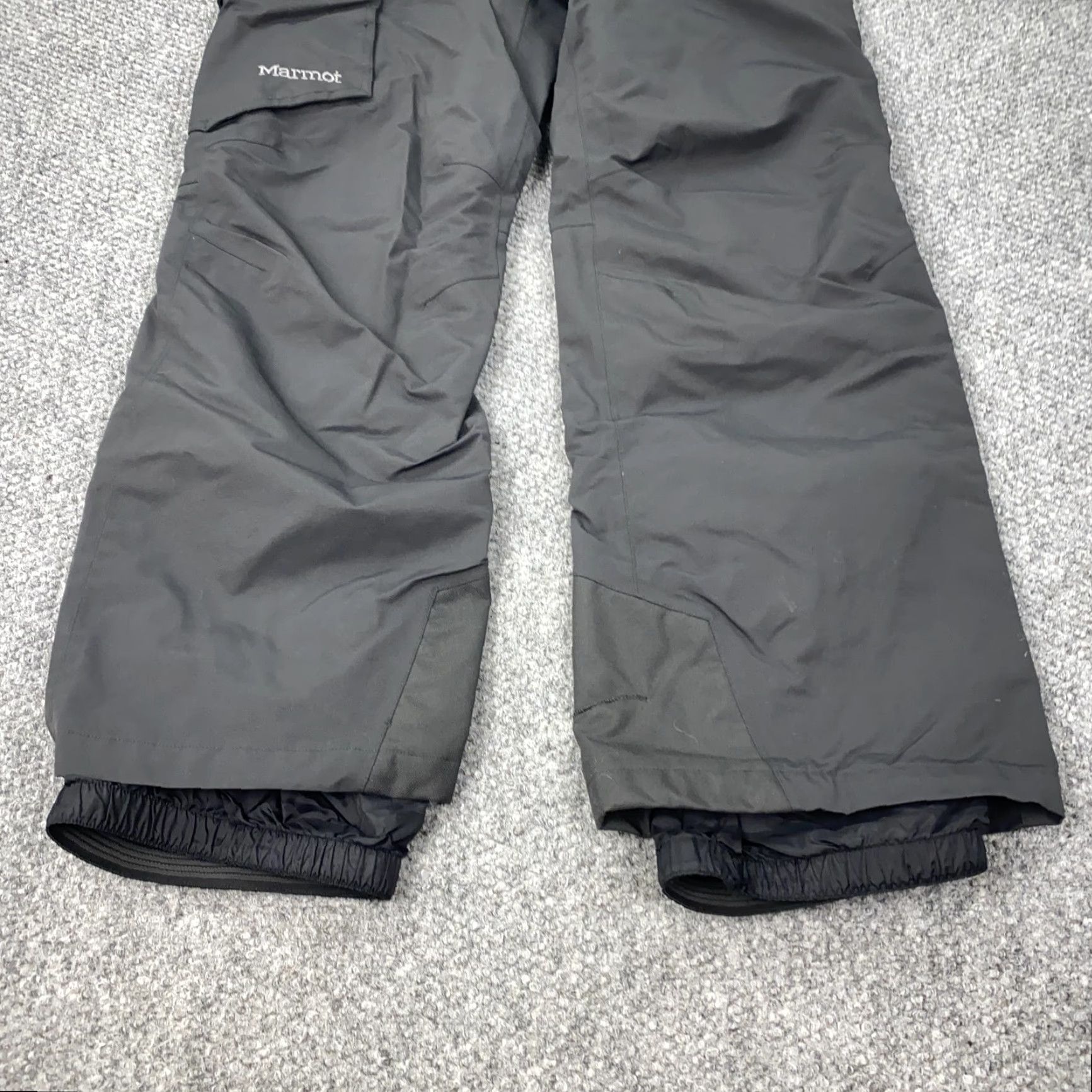 Marmot Marmot Snow Pants Mens 30x29 Gray Insulated Ski Cargo Adjustable Gaiter Waist Size US 29 - 4 Thumbnail