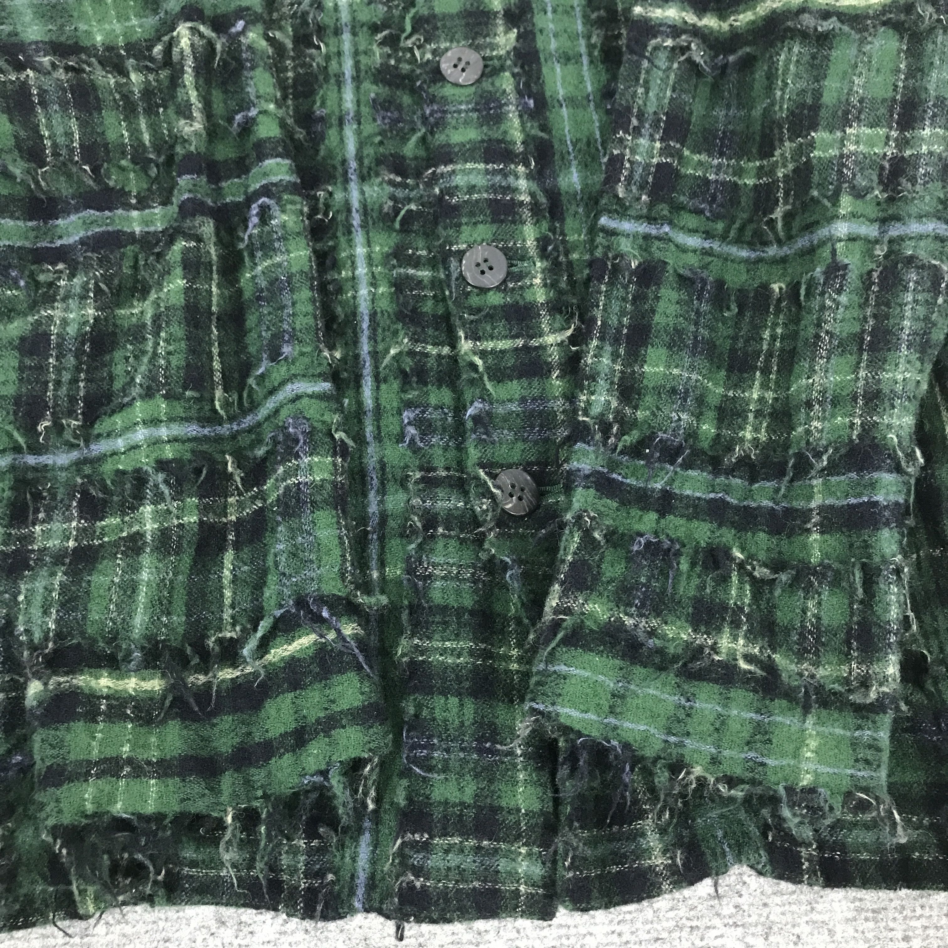 Japanese Brand Jurgen Lehl japan patchwork design Button Jacket K73B10 Size US M / EU 48-50 / 2 - 8 Thumbnail
