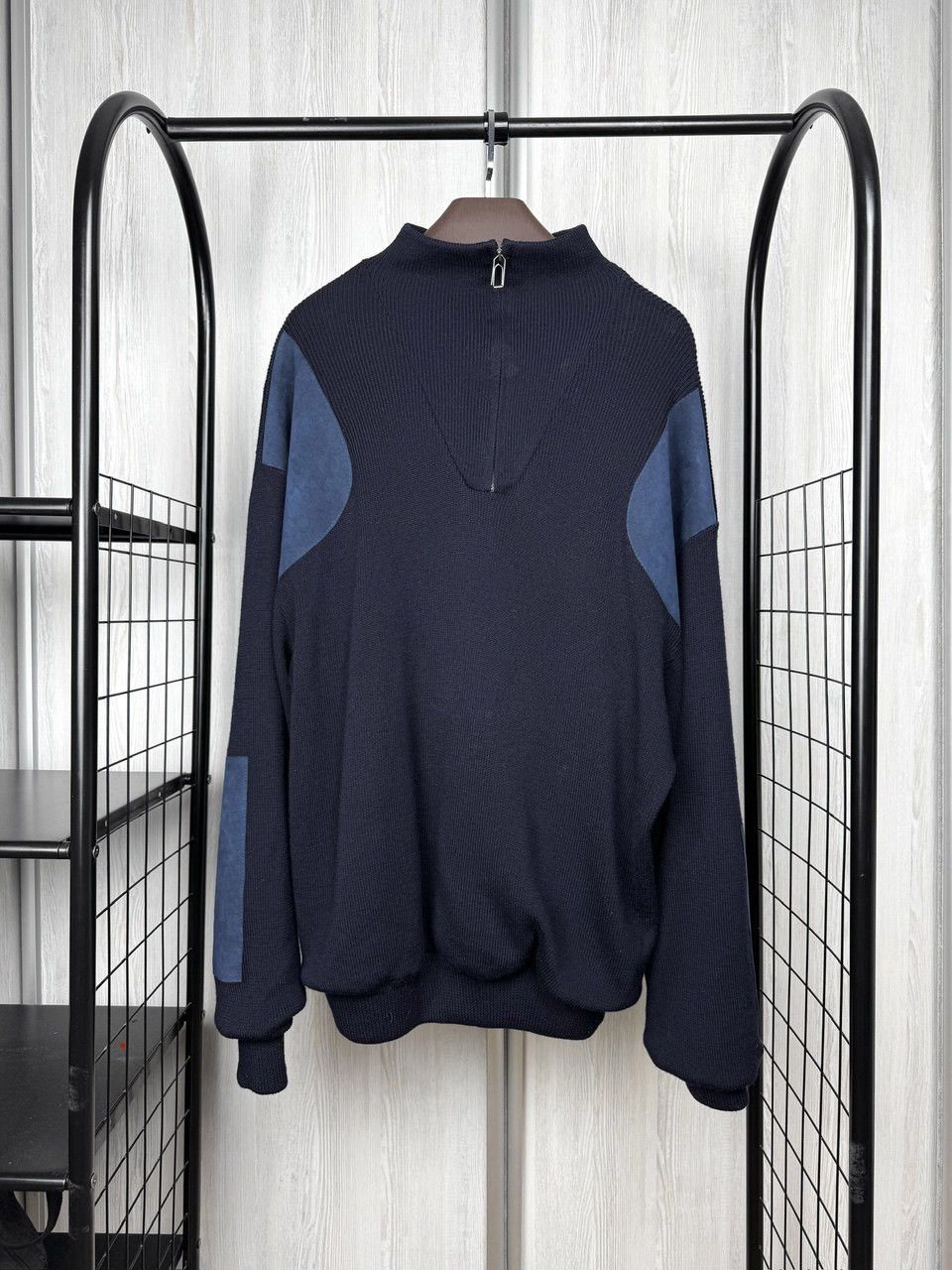 Barbour Barbour Storm Half Zip Sweater (D1305) Navy Blue Size XXL Size US XXL / EU 58 / 5 - 1 Thumbnail
