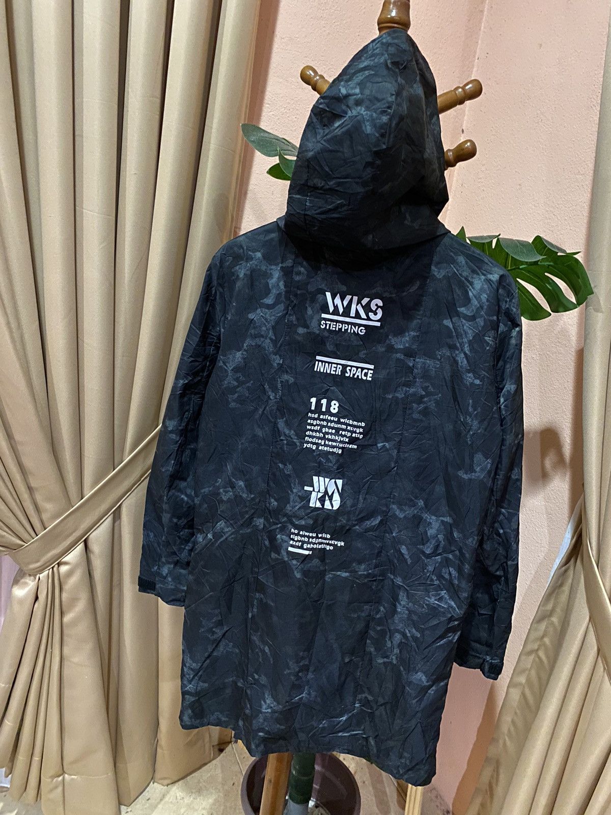 Other Mozitag Homme Lightweight Hooded Jacket – Black Camouflage Size US S / EU 44-46 / 1 - 9 Thumbnail