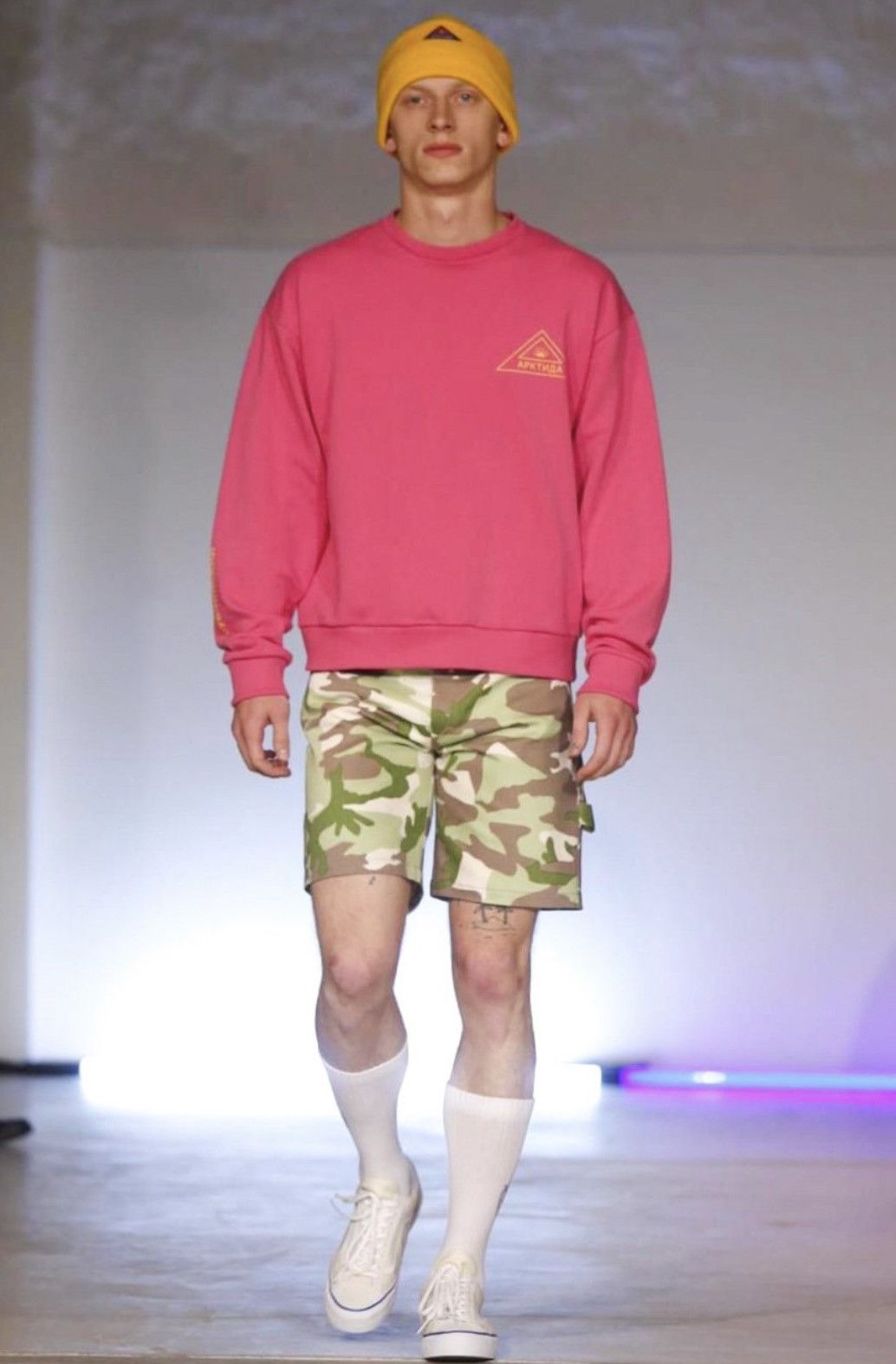 Dover Street Market × Gosha Rubchinskiy SS2015 GOSHA RUBCHINSKIY ARKTIDA BEANIE Size ONE SIZE - 2 Thumbnail