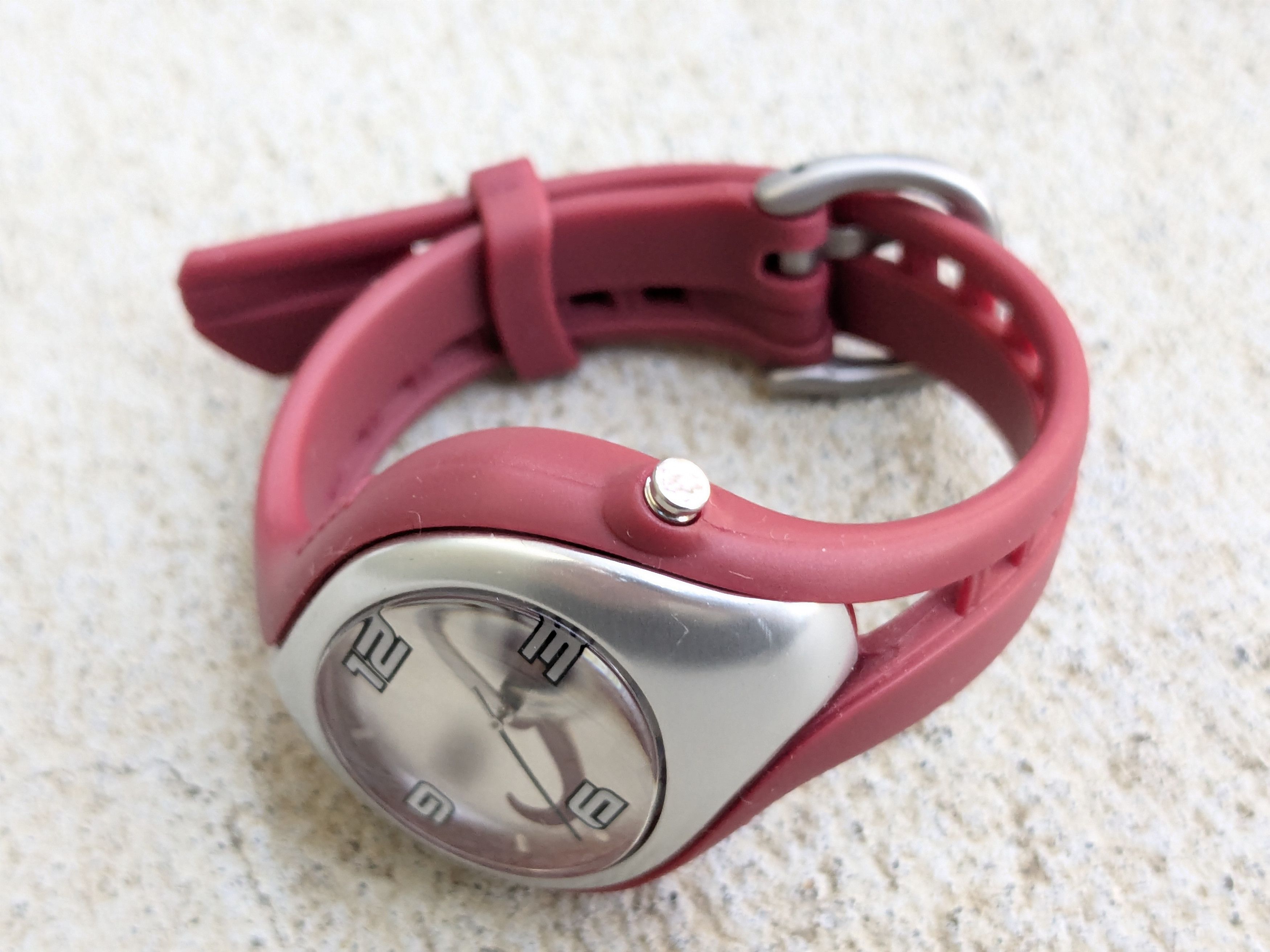 Nike Nike Triax Fury Watch Alabama University Red Silver Y2K Size ONE SIZE - 7 Thumbnail