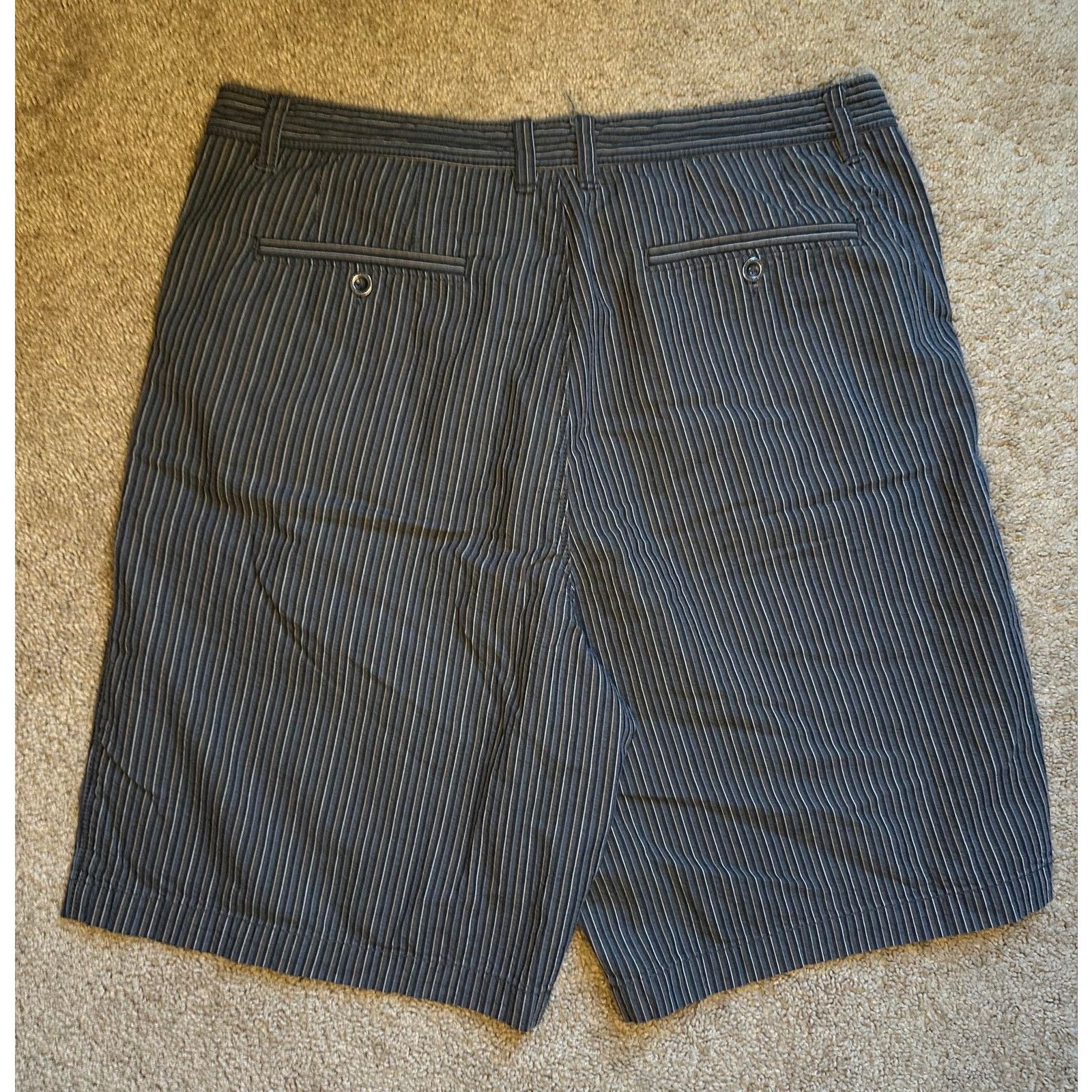 Tommy Bahama Tommy Bahama Paradise Nation Striped Chino Shorts Black 36 Size US 36 / EU 52 - 4 Thumbnail