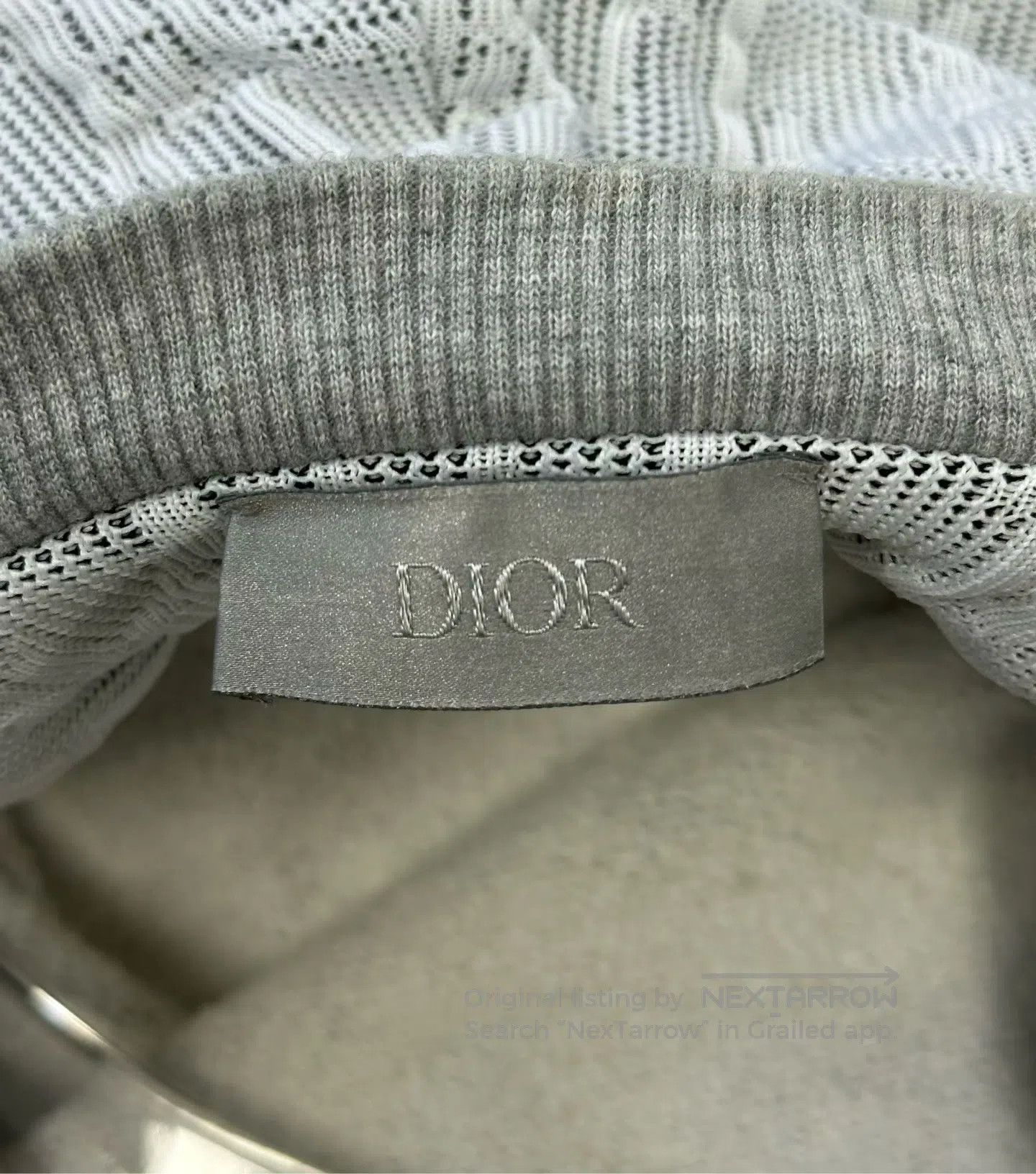 Dior Dior Light grey lining hidden pattern old flower print emb Size US L / EU 52-54 / 3 - 3 Thumbnail