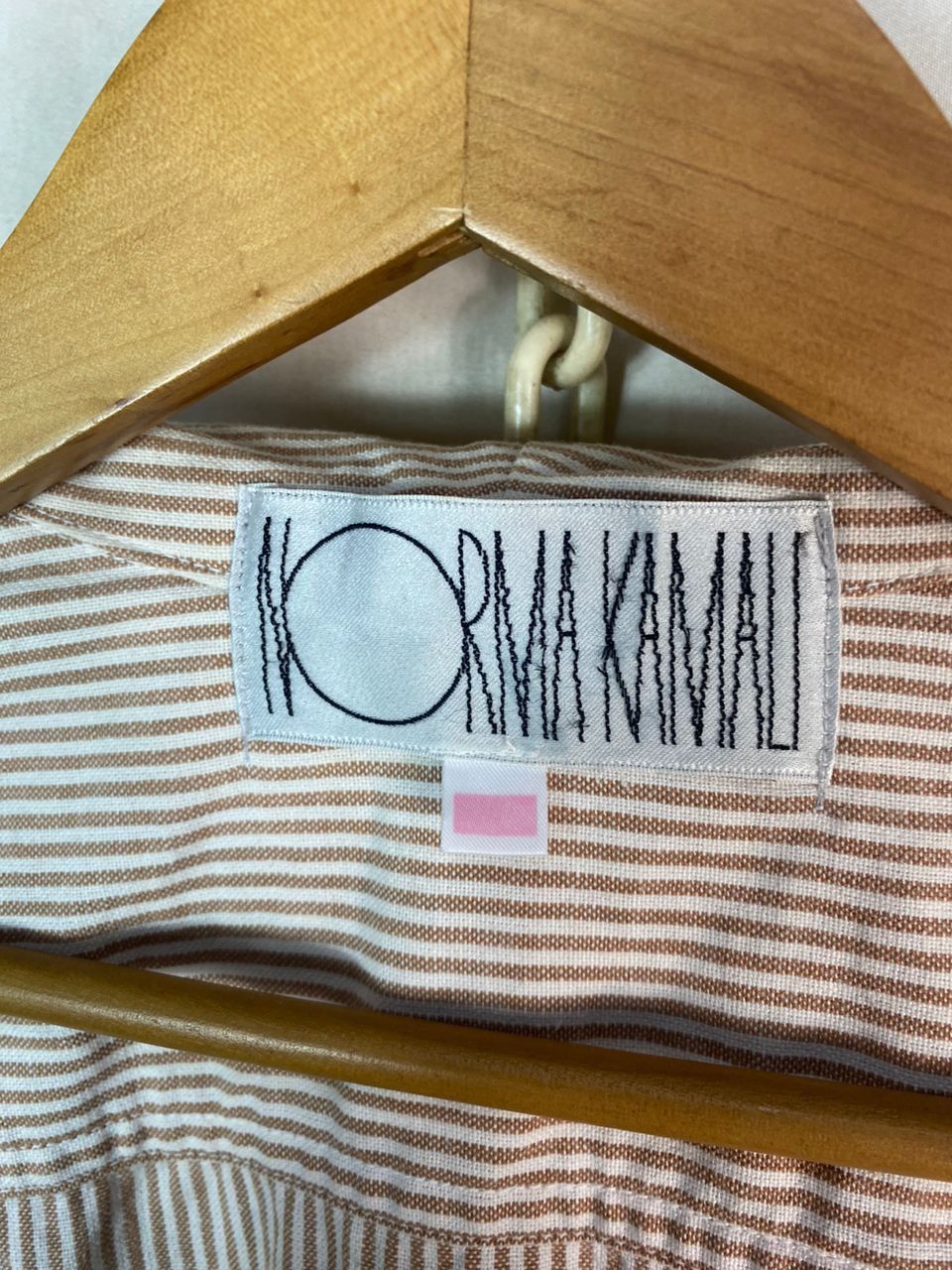 Designer Unisex🔥Norma kamali stripe cardigan jacket Size US L / EU 52-54 / 3 - 6 Thumbnail