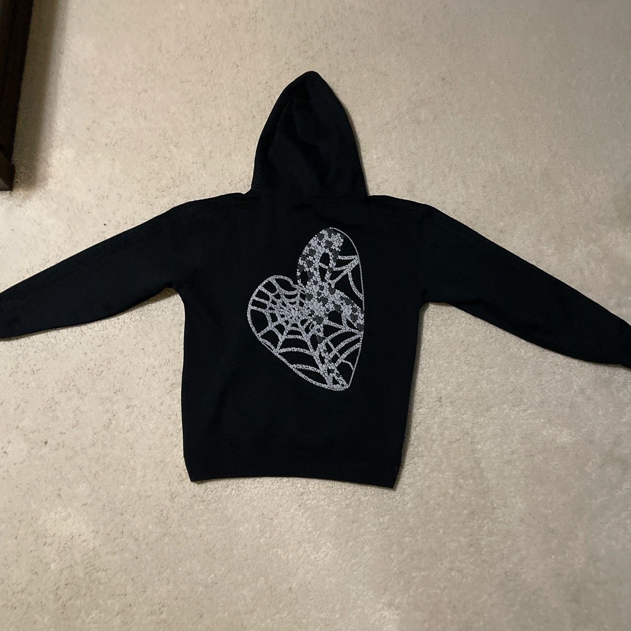 Revenge Revenge Black Puff Print Hearts Hoodie Size US L / EU 52-54 / 3 - 2 Thumbnail