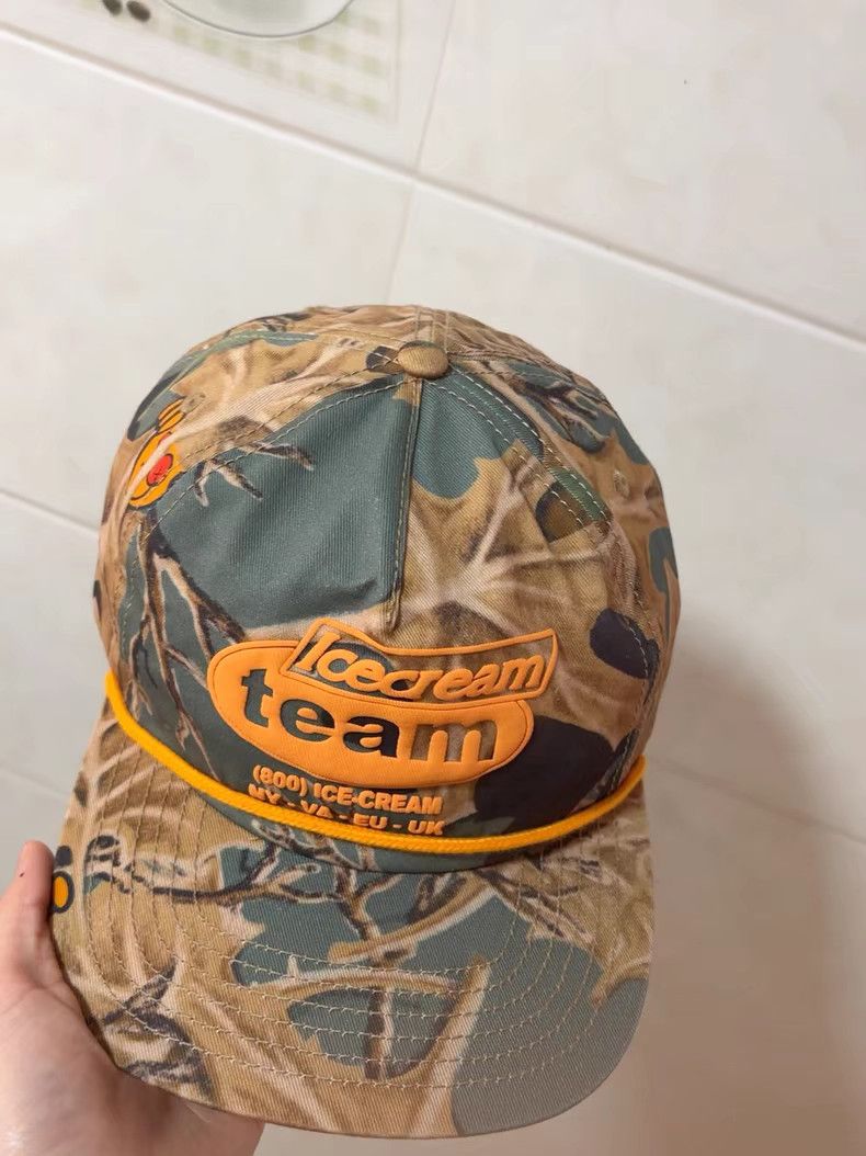 Billionaire Boys Club BBC ICECREAM Camouflage Baseball Cap Size 32 - 1 Thumbnail
