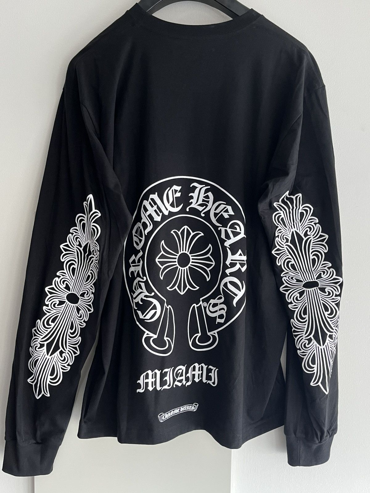 Chrome Hearts Brand NEW Chrome Hearts Miami Logo Shirt Long Sleeve Size US XL / EU 56 / 4 - 1 Thumbnail