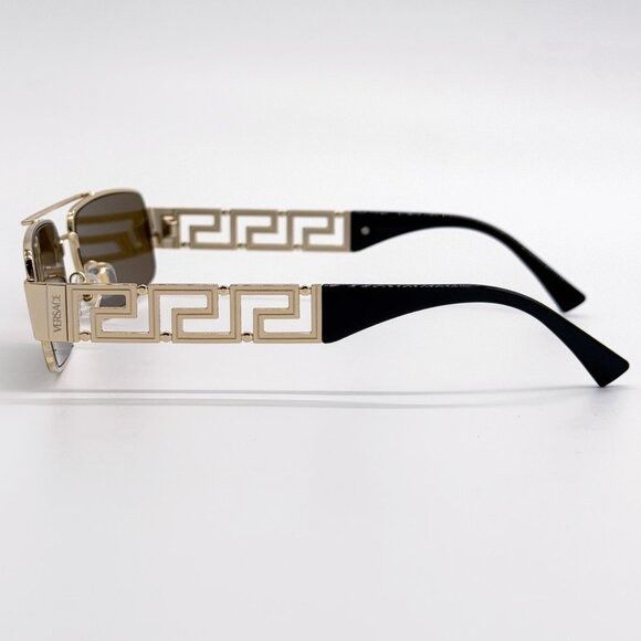 Versace NEW VERSACE SUNGLASSES VE2257 1002/73 GOLD UNISEX EYEWEAR VE Size ONE SIZE - 6 Thumbnail