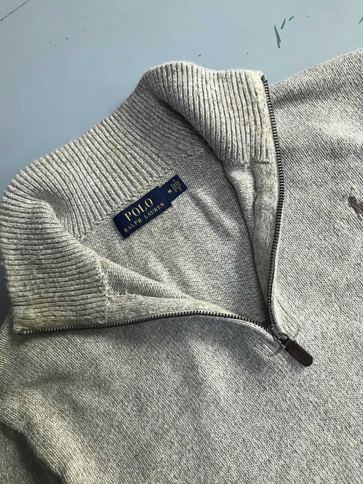 Polo Ralph Lauren Vintage polo Ralph Lauren quarter zipper sweater Size US S / EU 44-46 / 1 - 4 Thumbnail