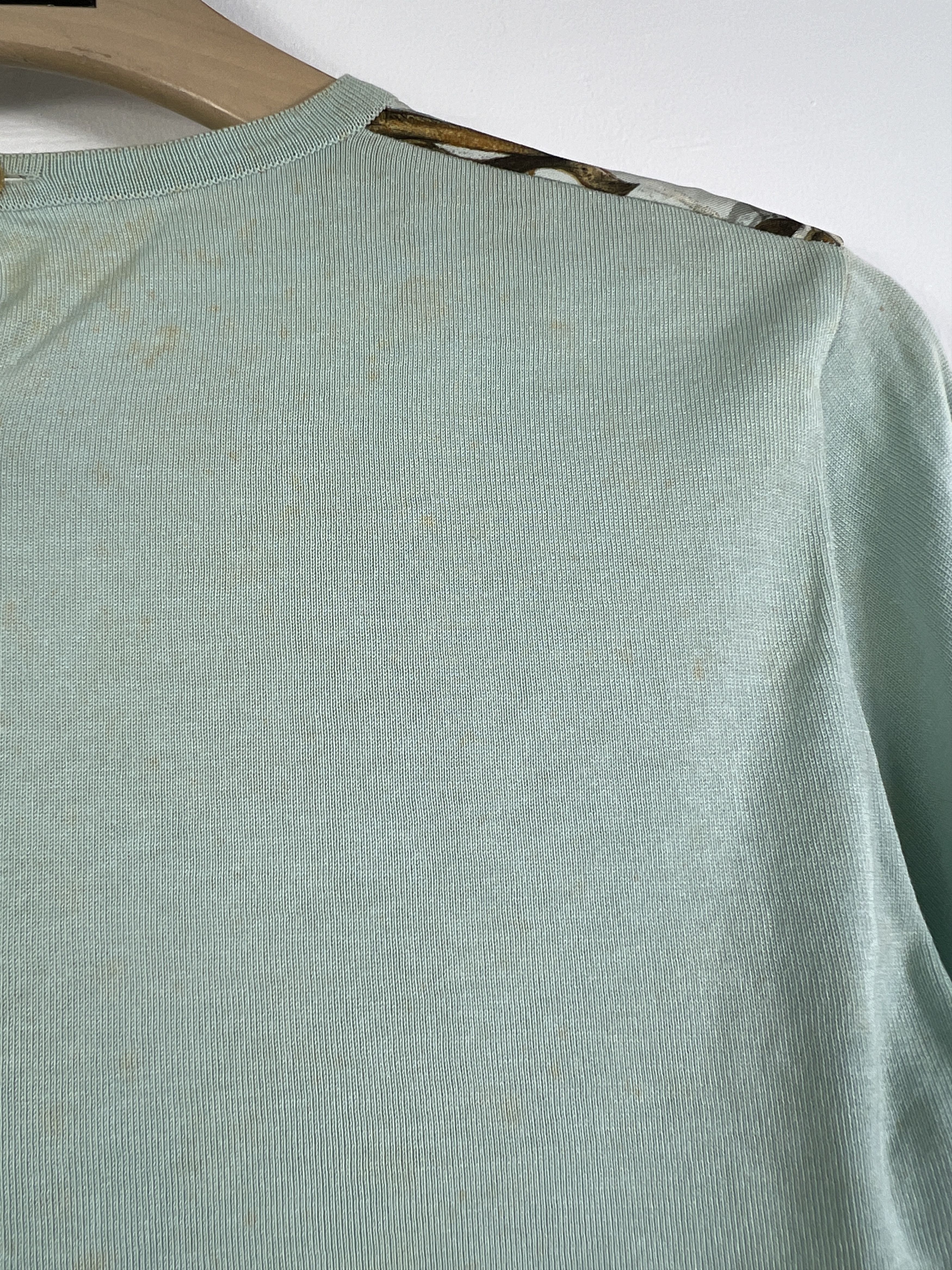 Hermes Vintage HERMÈS Paris Printed Silk Sweatshirt (38) GTMPT962 Size S / US 4 / IT 40 - 19 Thumbnail