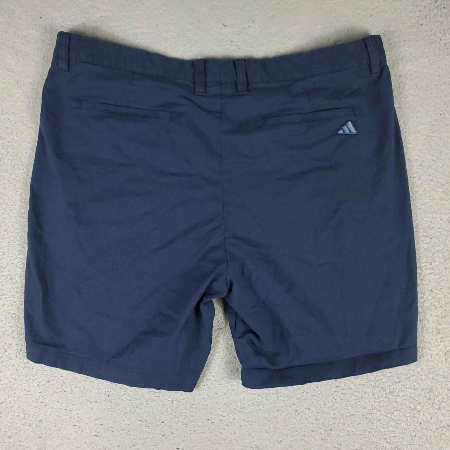 Adidas Adidas Shorts Mens 38 Blue Golf Casual Flat Front Chino Slash Pockets Size US 38 / EU 54 - 7 Thumbnail